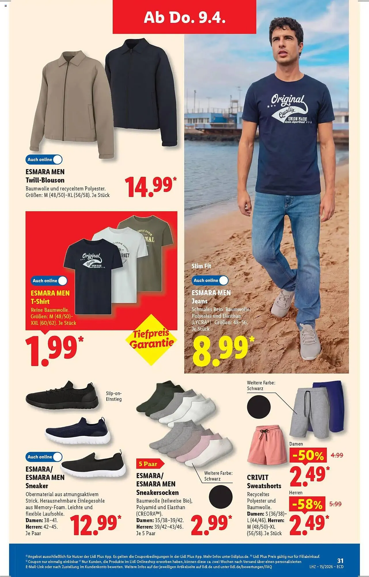 Lidl Prospekt von 7. April bis 11. April 2026 - Prospekt seite 31