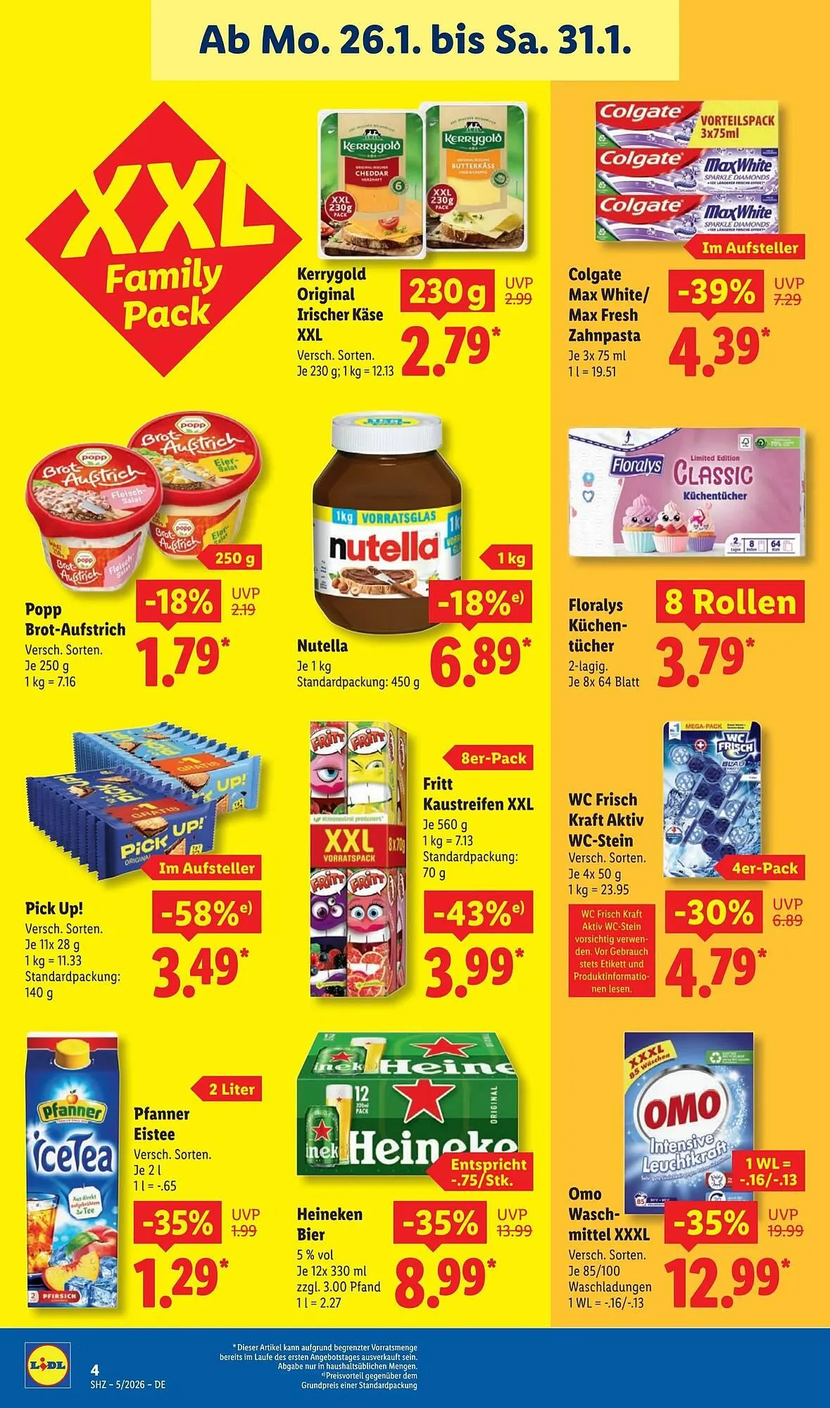 Lidl Prospekt von 26. Januar bis 1. Februar 2026 - Prospekt seite 4