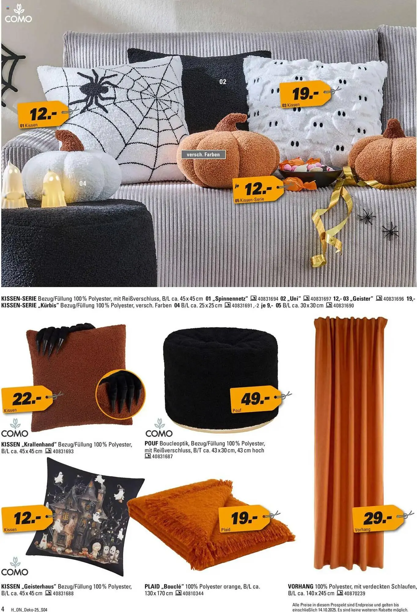 Höffner Prospekt von 1. Oktober bis 14. Oktober 2025 - Prospekt seite 4