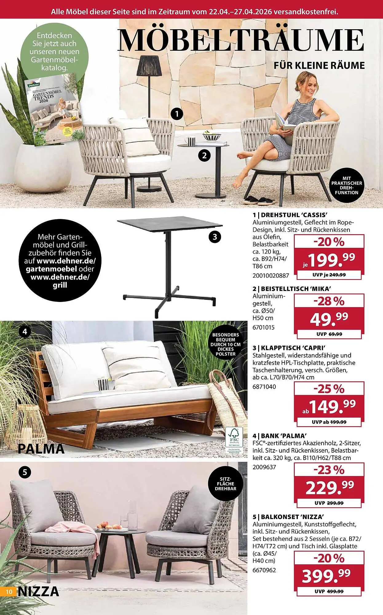 Dehner Prospekt von 21. April bis 27. April 2026 - Prospekt seite 10