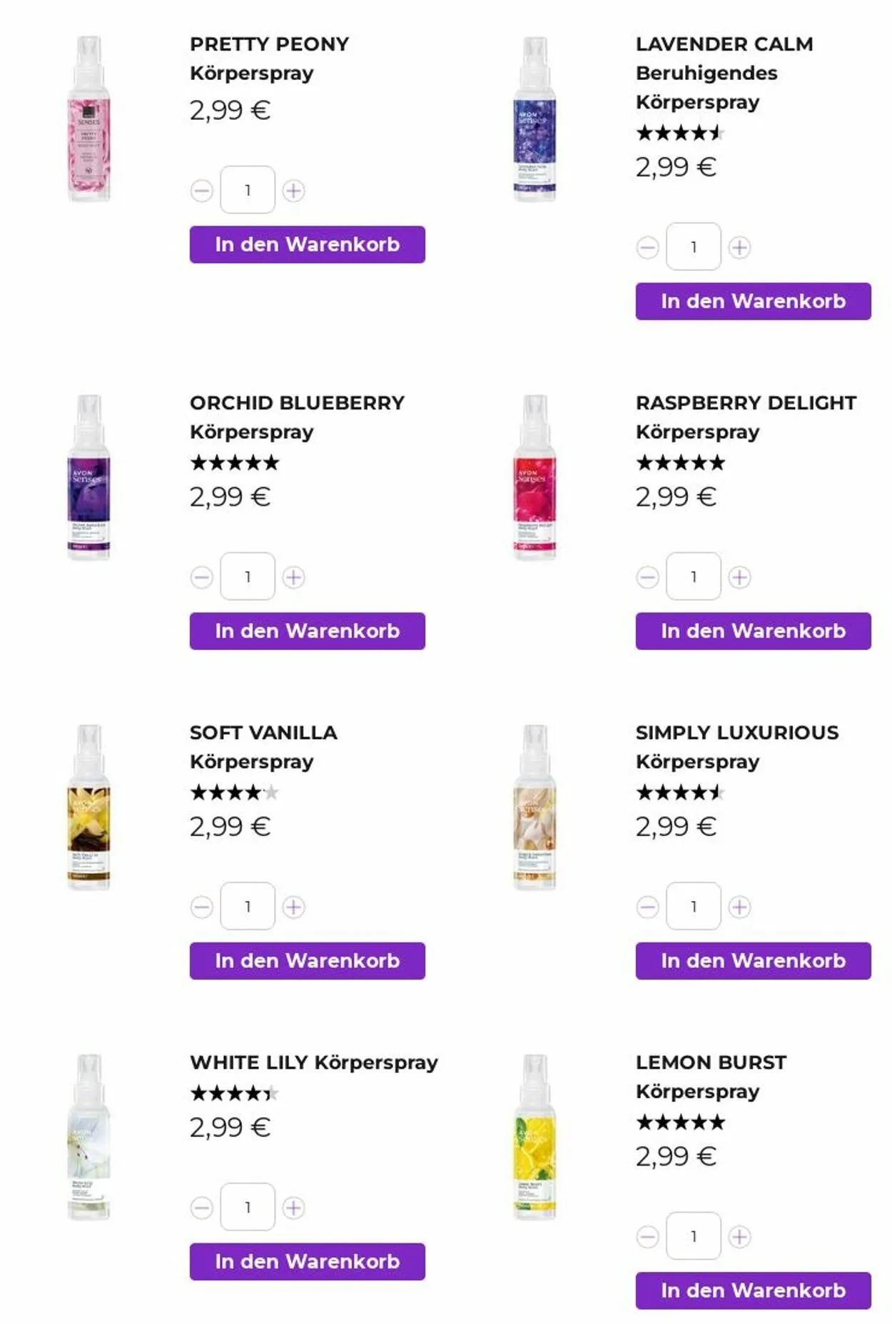 Avon Aktueller Prospekt von 24. März bis 2. April 2025 - Prospekt seite 19