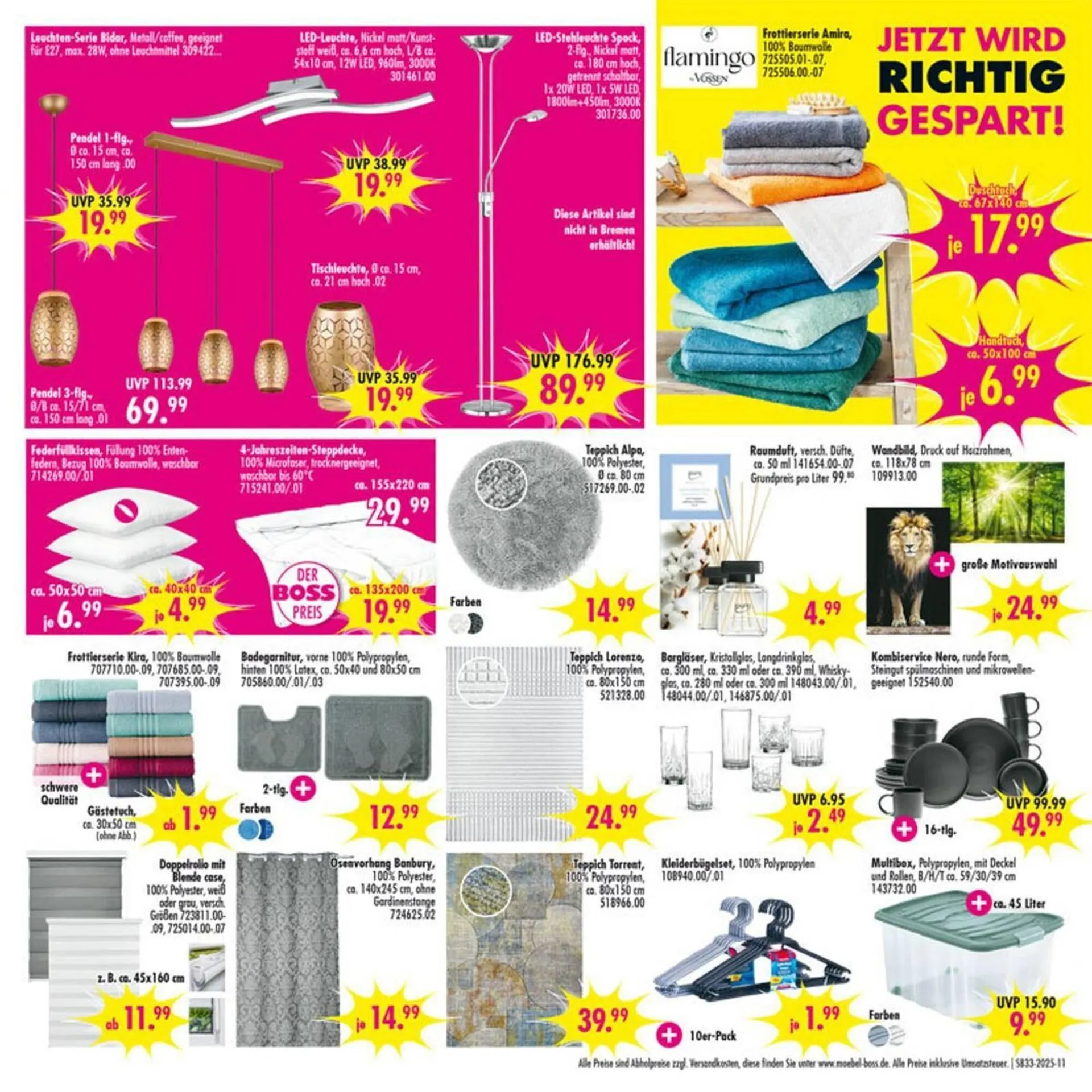 Möbel Boss Prospekt von 11. August bis 24. August 2025 - Prospekt seite 11