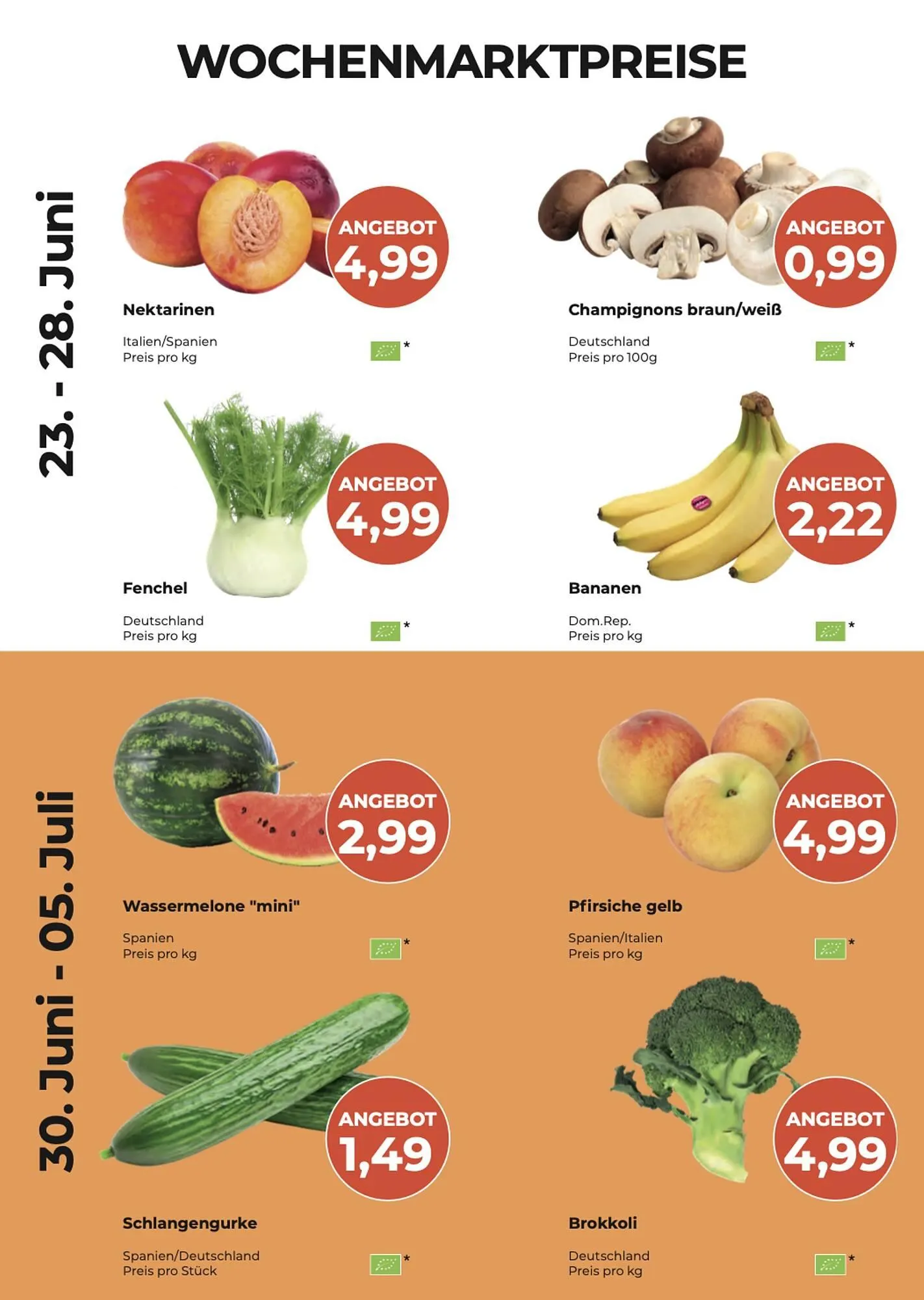 Pro Biomarkt Prospekt von 26. Juni bis 9. Juli 2025 - Prospekt seite 2