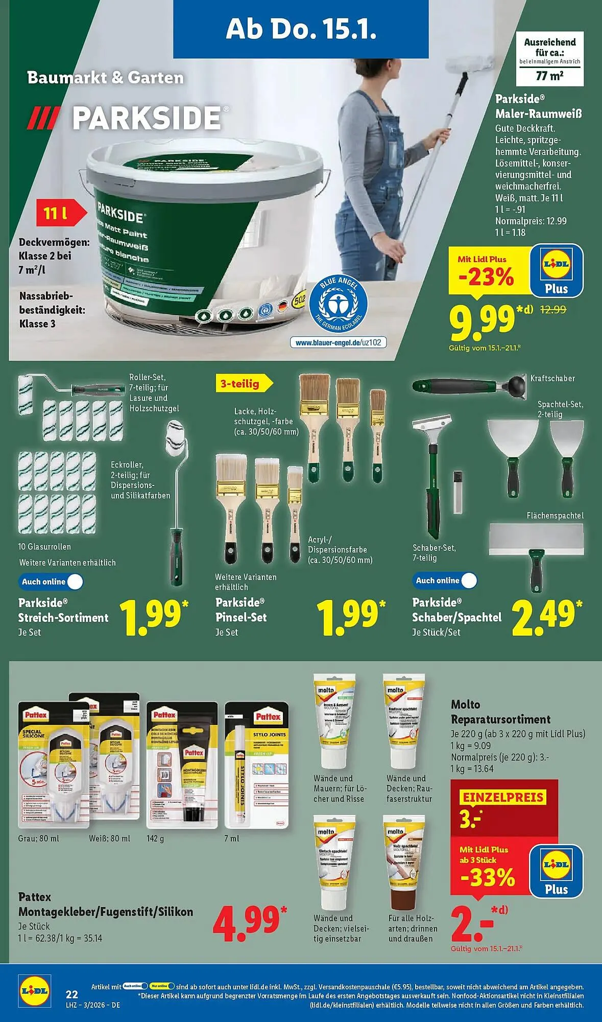 Lidl Prospekt von 11. Januar bis 17. Januar 2026 - Prospekt seite 44