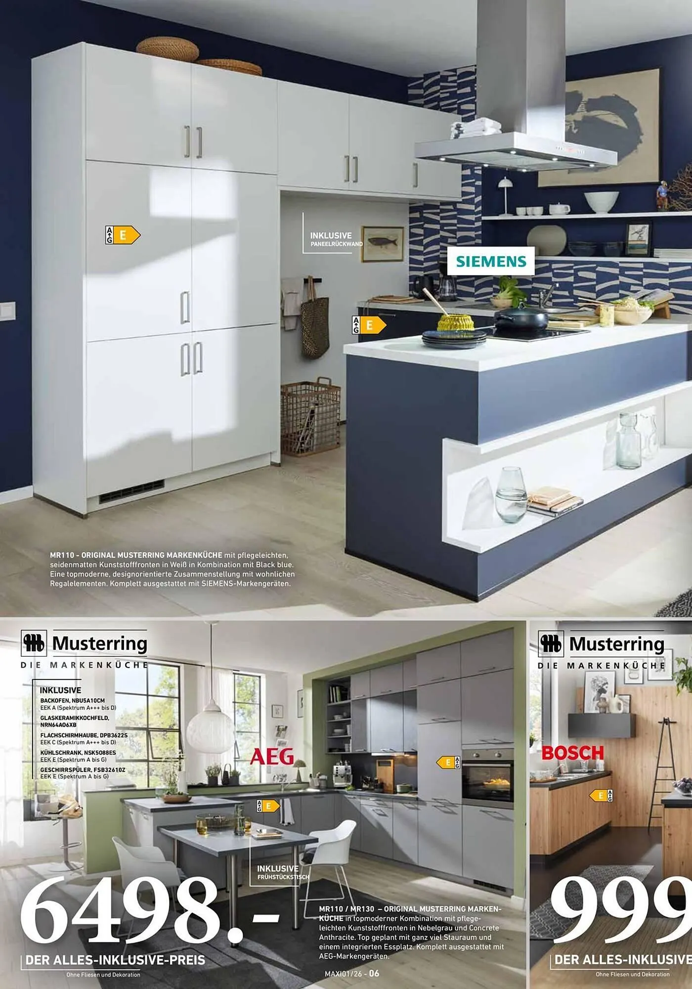 Küchen Aktuell Prospekt von 16. Februar bis 28. Februar 2026 - Prospekt seite 6