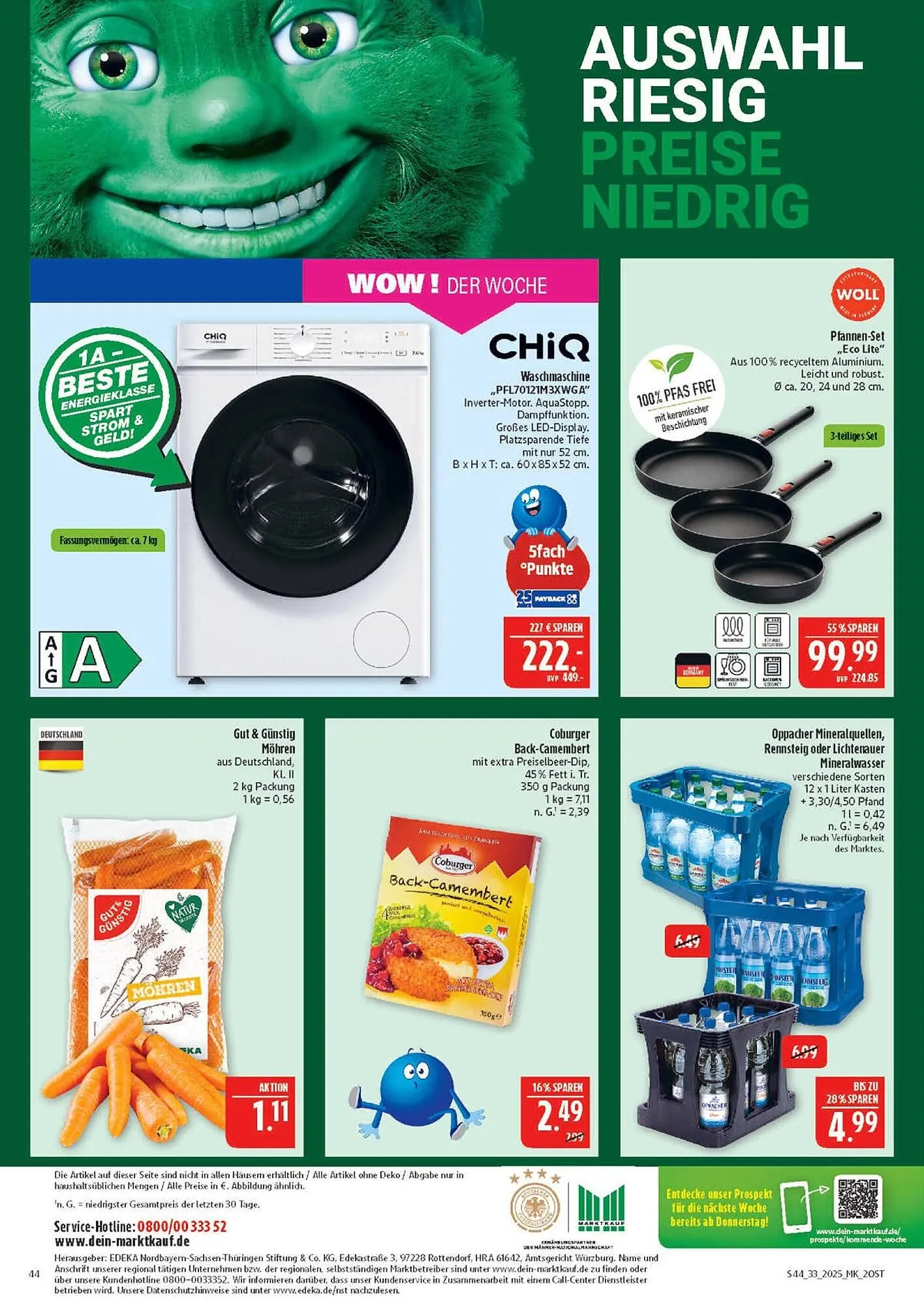 Marktkauf Prospekt von 11. August bis 16. August 2025 - Prospekt seite 44