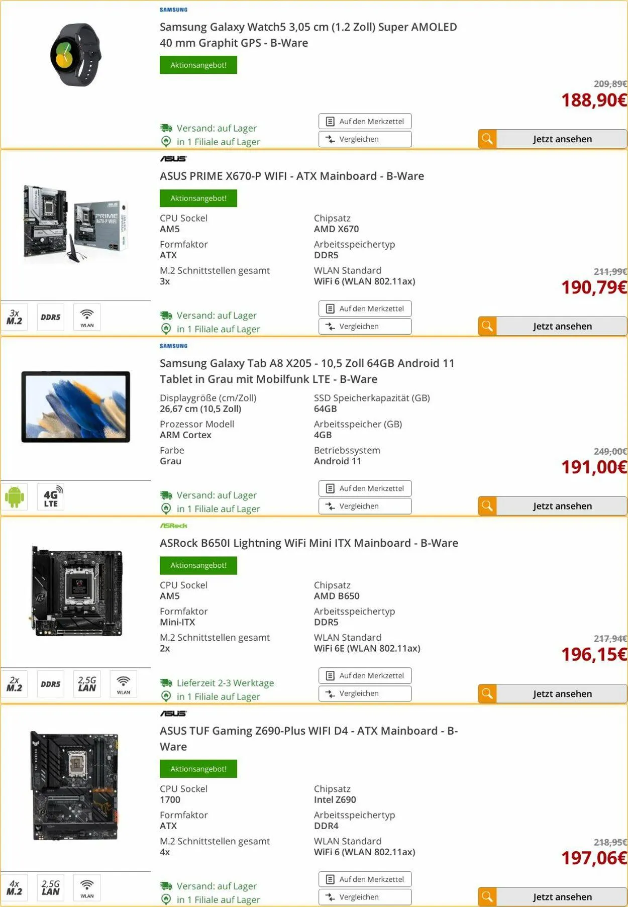 ARLT Computer Aktueller Prospekt von 24. März bis 30. März 2025 - Prospekt seite 22