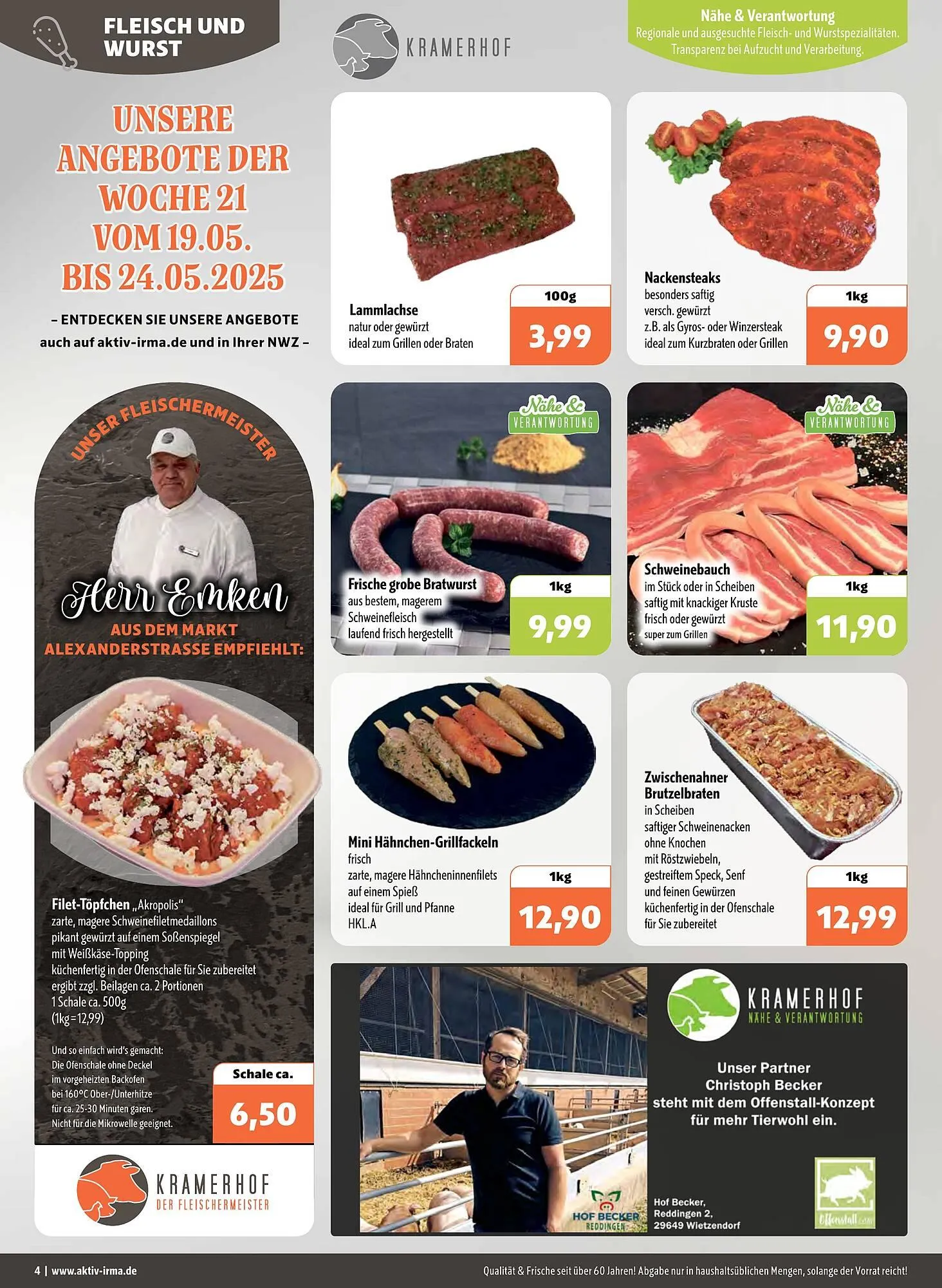 Aktiv Irma Prospekt von 19. Mai bis 24. Mai 2025 - Prospekt seite 4