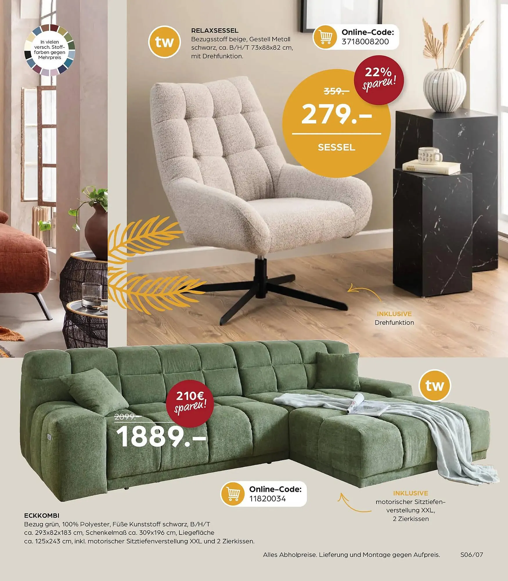 Möbel Buss Prospekt von 27. November bis 22. Dezember 2025 - Prospekt seite 7