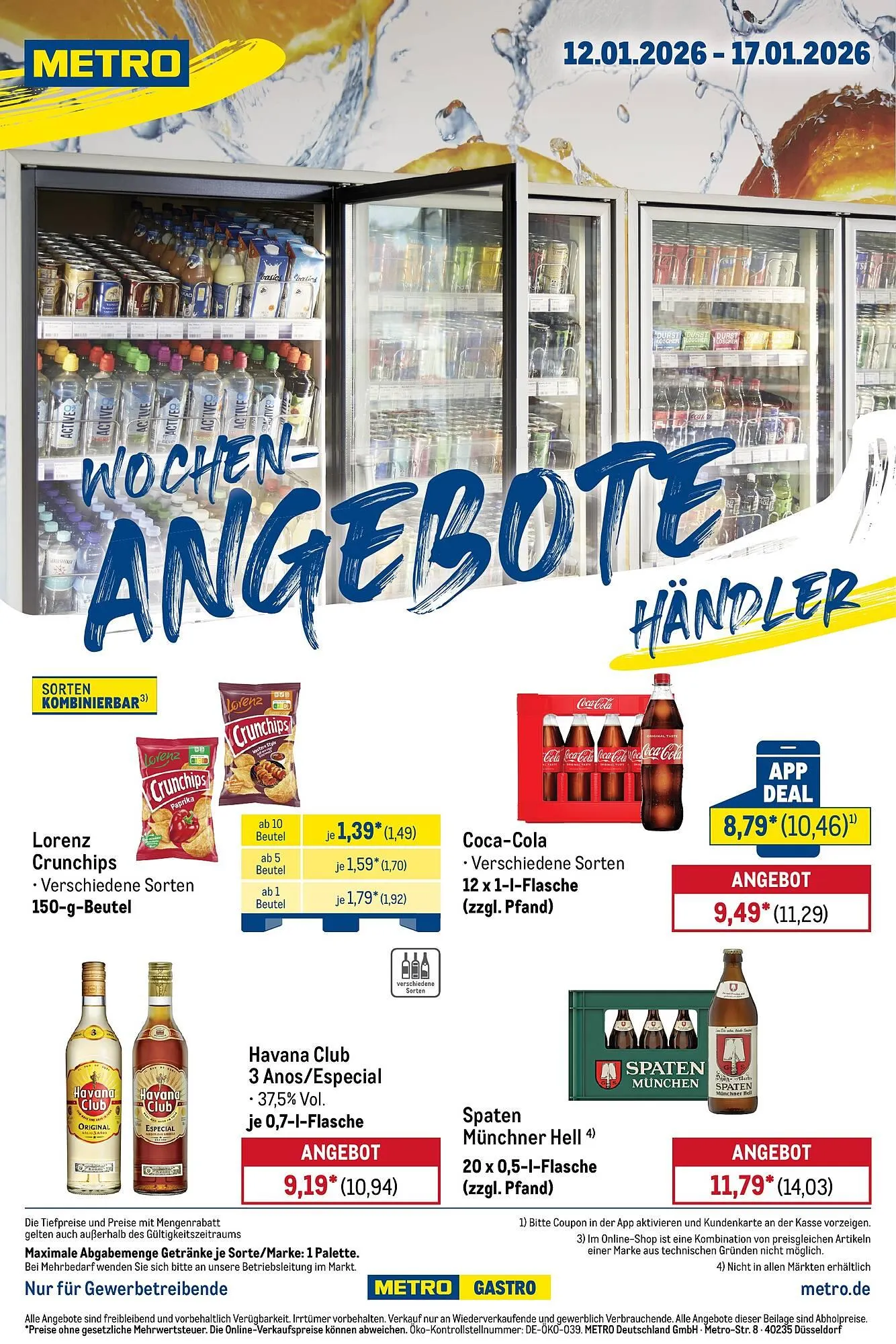 METRO Prospekt von 12. Januar bis 17. Januar 2026 - Prospekt seite 1