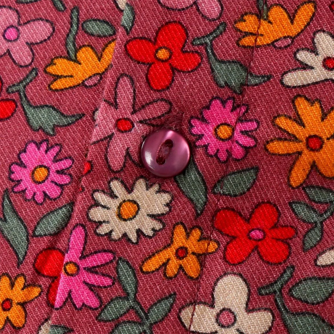 Mädchen Bluse mit floralem Allover