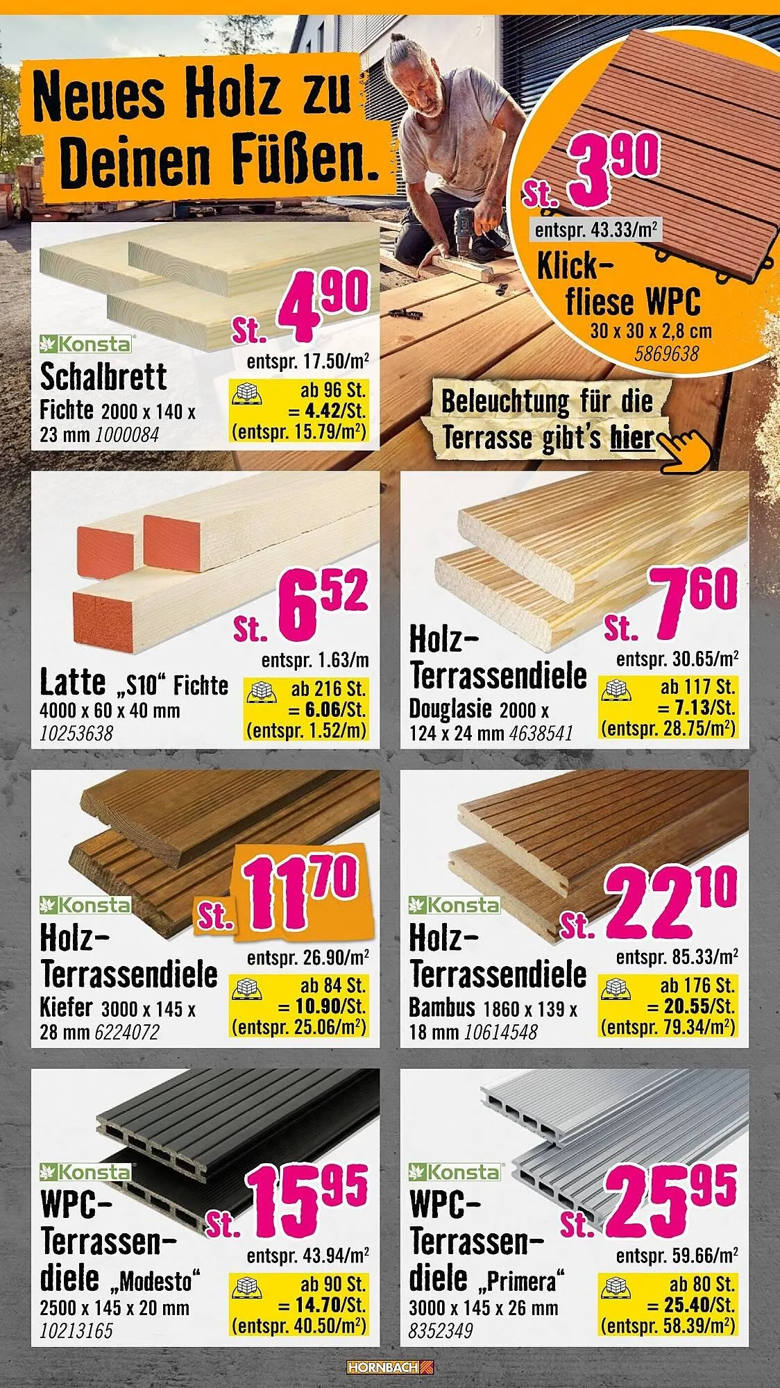 Hornbach Prospekt von 11. März bis 8. April 2026 - Prospekt seite 18