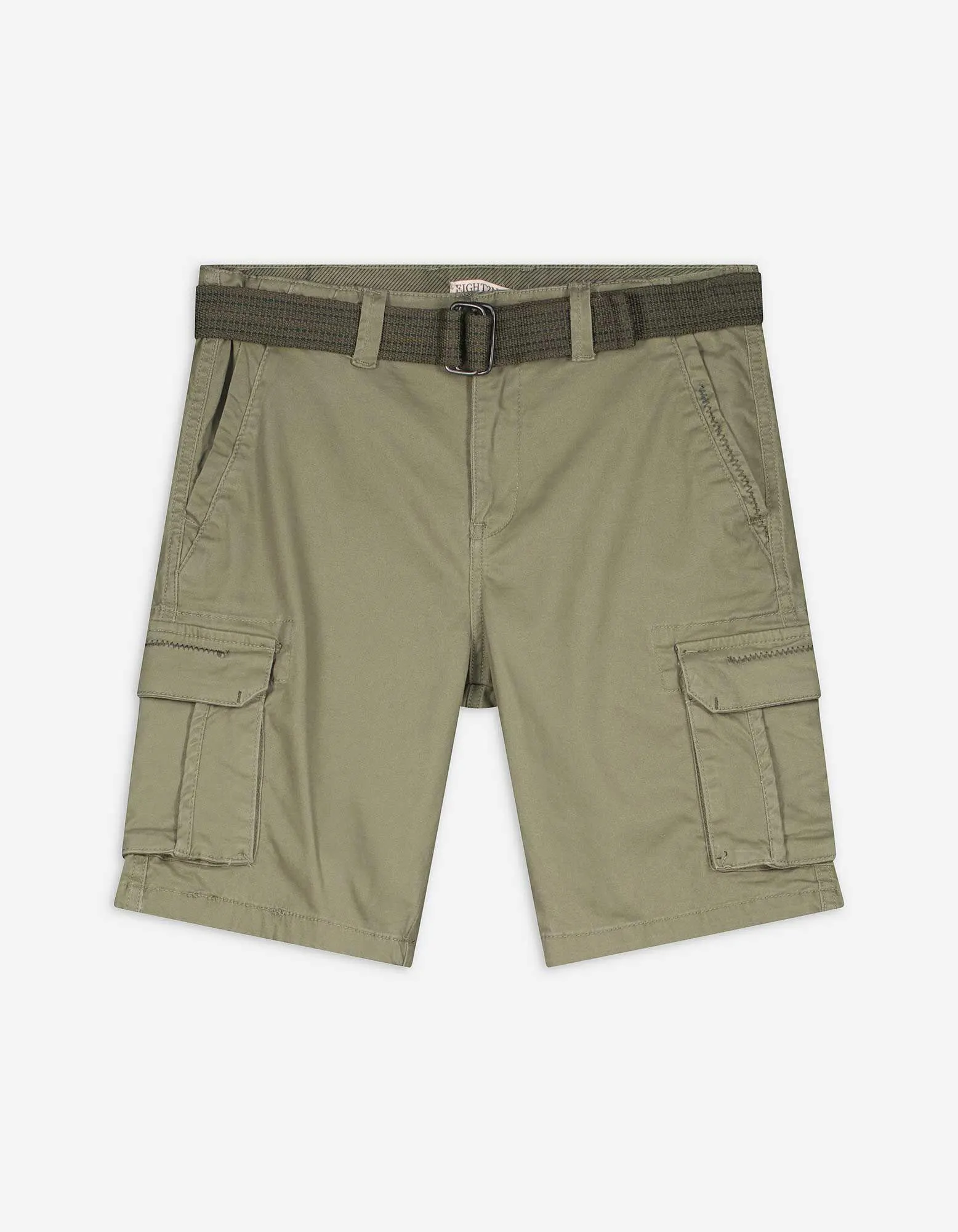 Cargoshorts - Gürtel - grün
