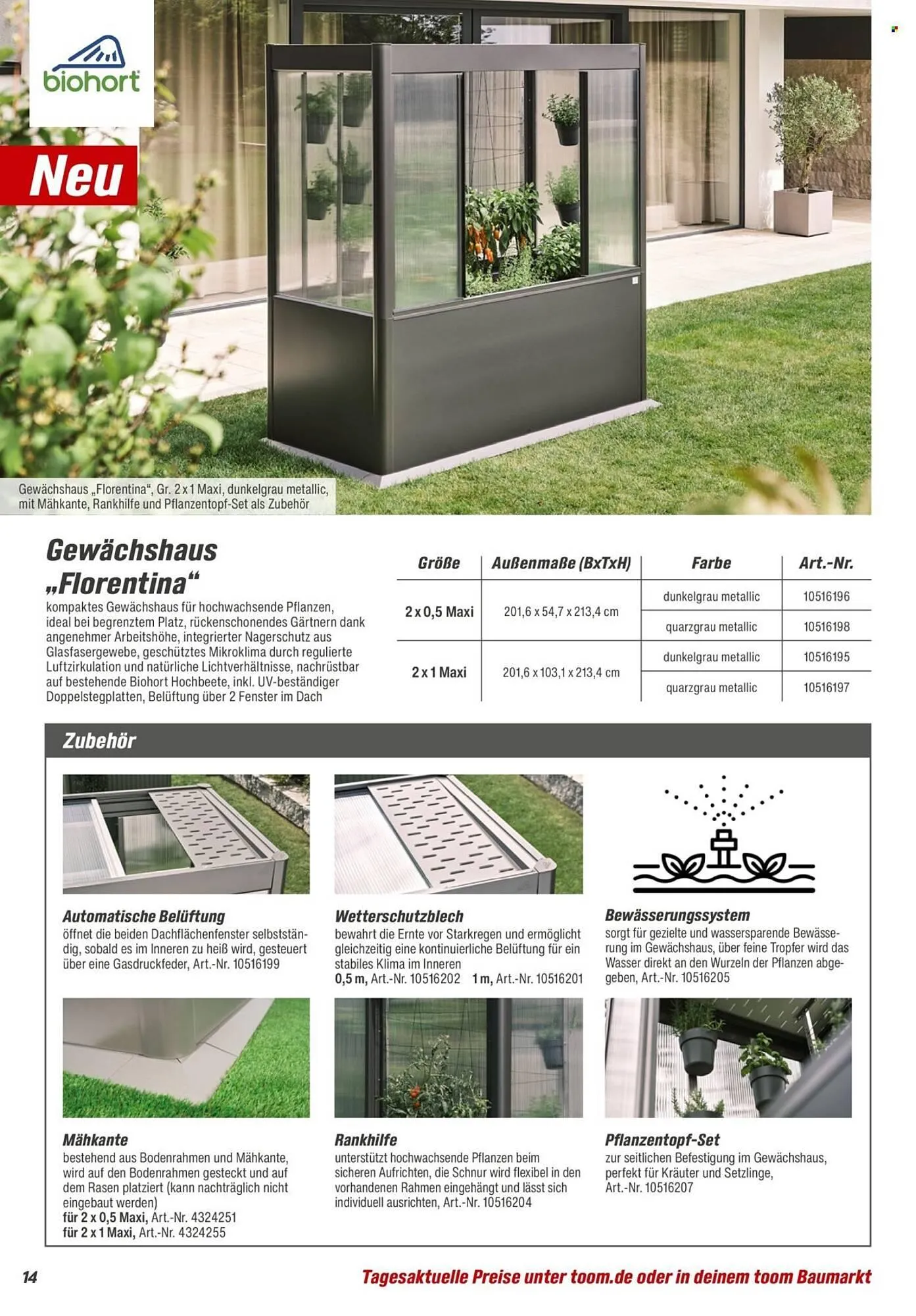 Toom Baumarkt Prospekt von 31. Januar bis 31. März 2026 - Prospekt seite 14
