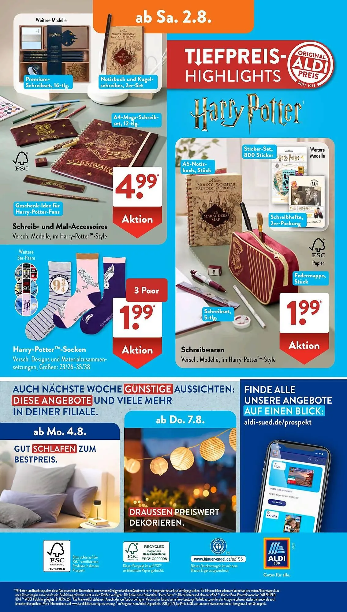 Aldi Süd Prospekt von 28. Juli bis 3. August 2025 - Prospekt seite 20