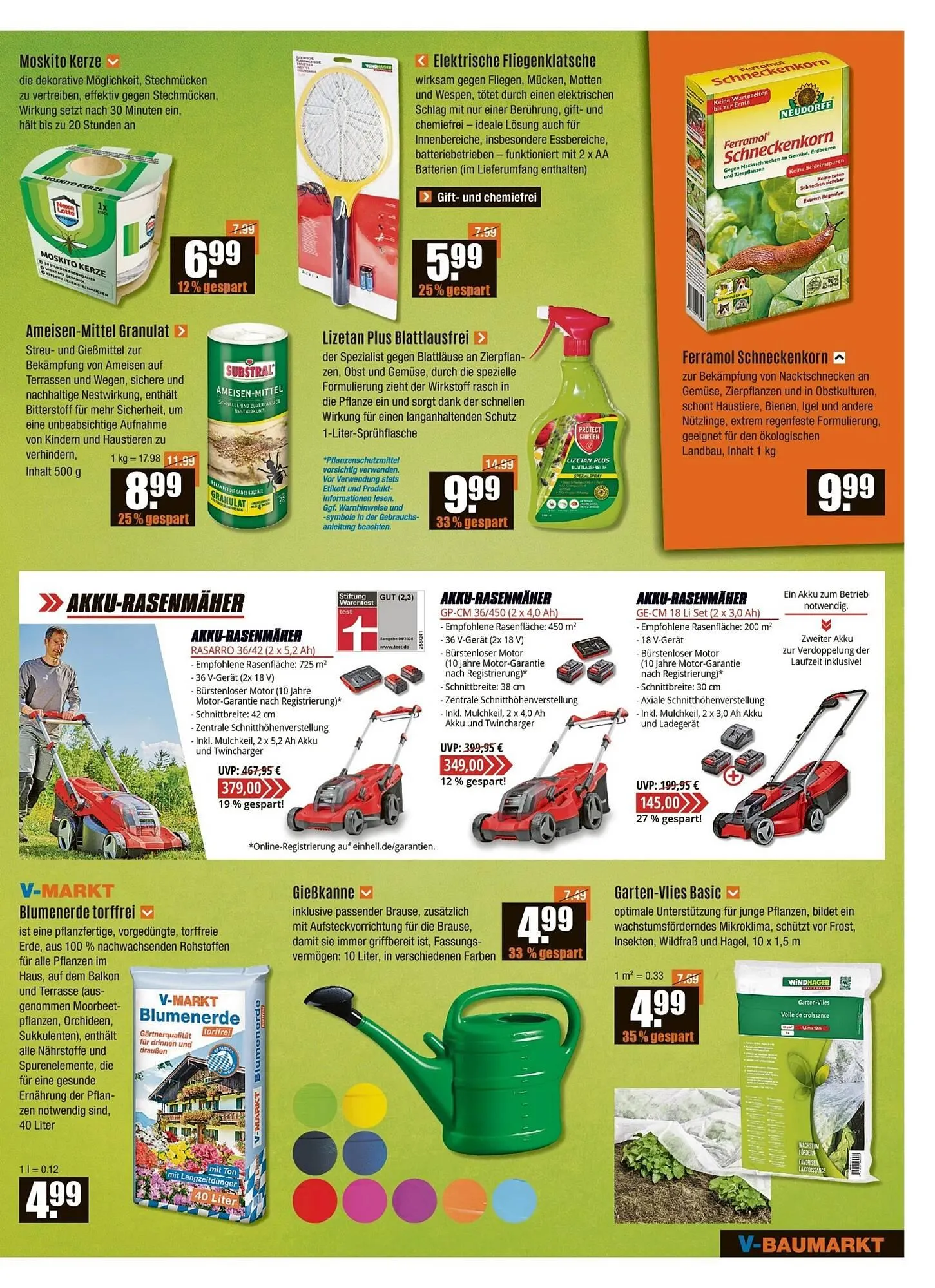 V Baumarkt Prospekt von 15. Mai bis 22. Mai 2025 - Prospekt seite 3