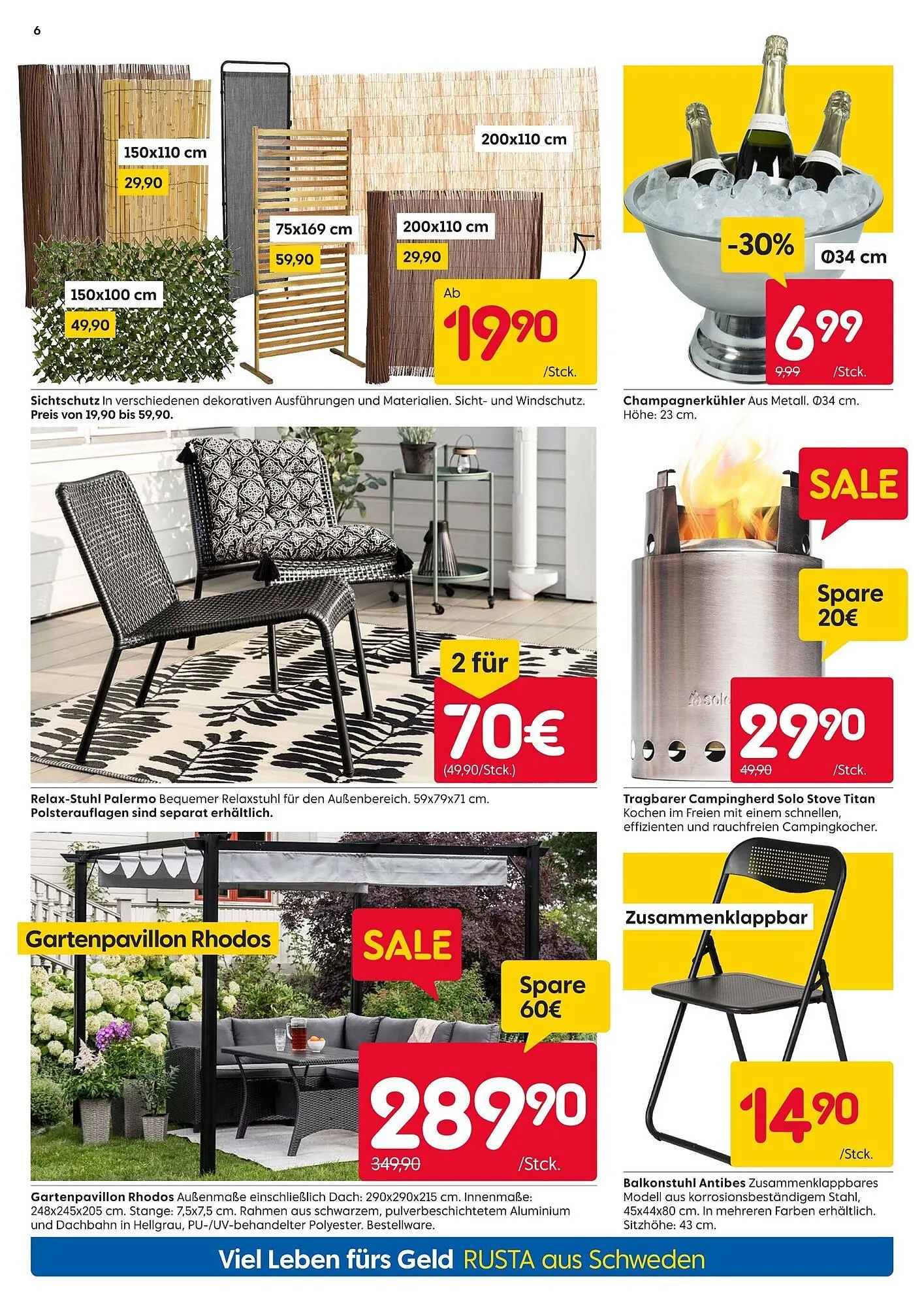 Rusta Prospekt von 14. Juni bis 20. Juni 2025 - Prospekt seite 6