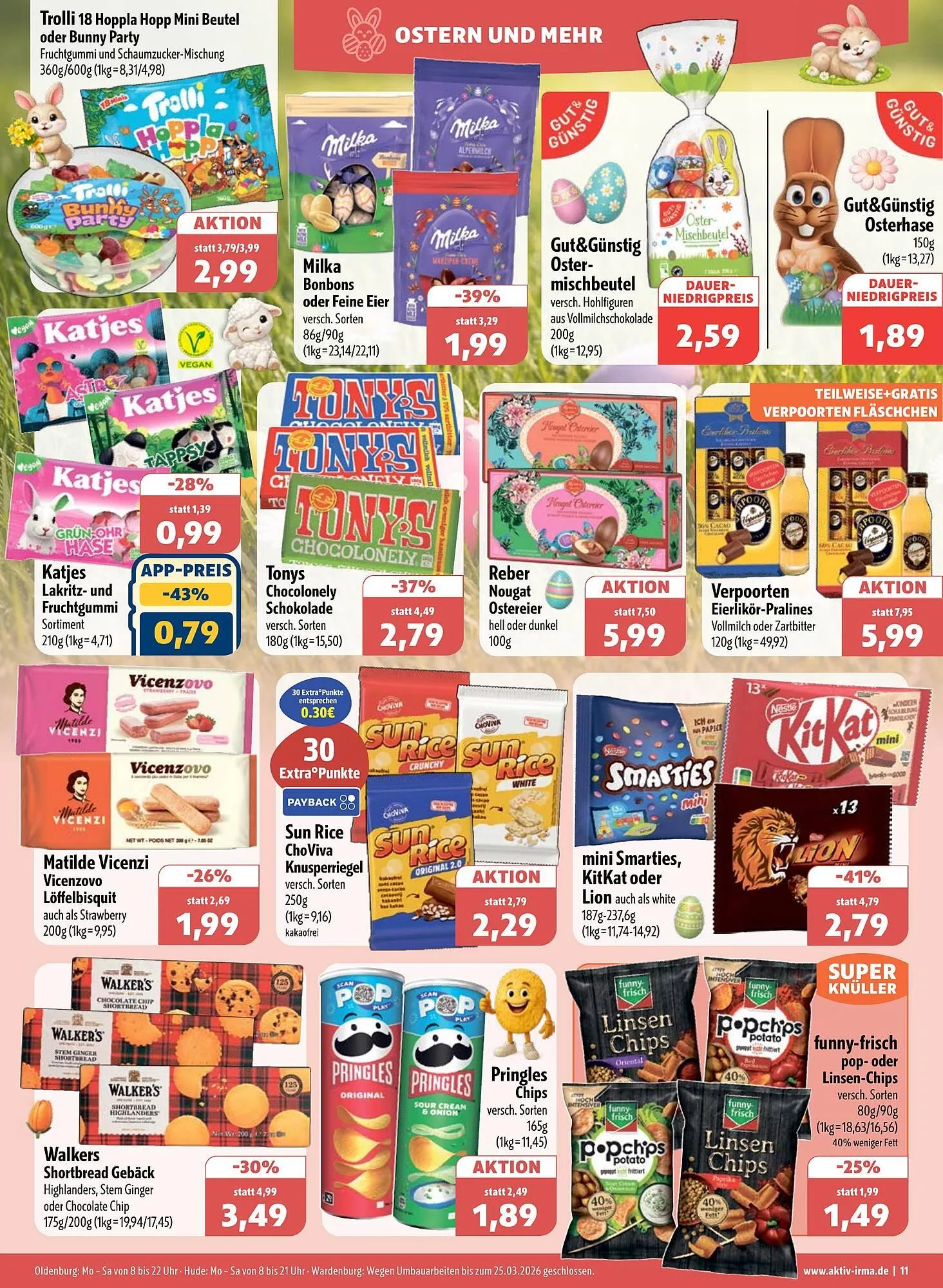 Aktiv Irma Prospekt von 23. März bis 28. März 2026 - Prospekt seite 11