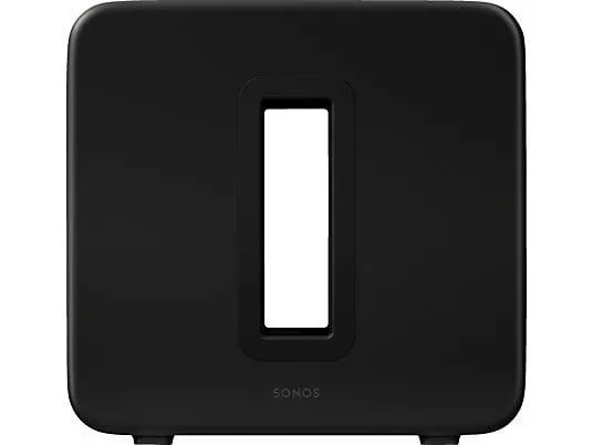 SONOS Sub 4, Subwoofer, Schwarz