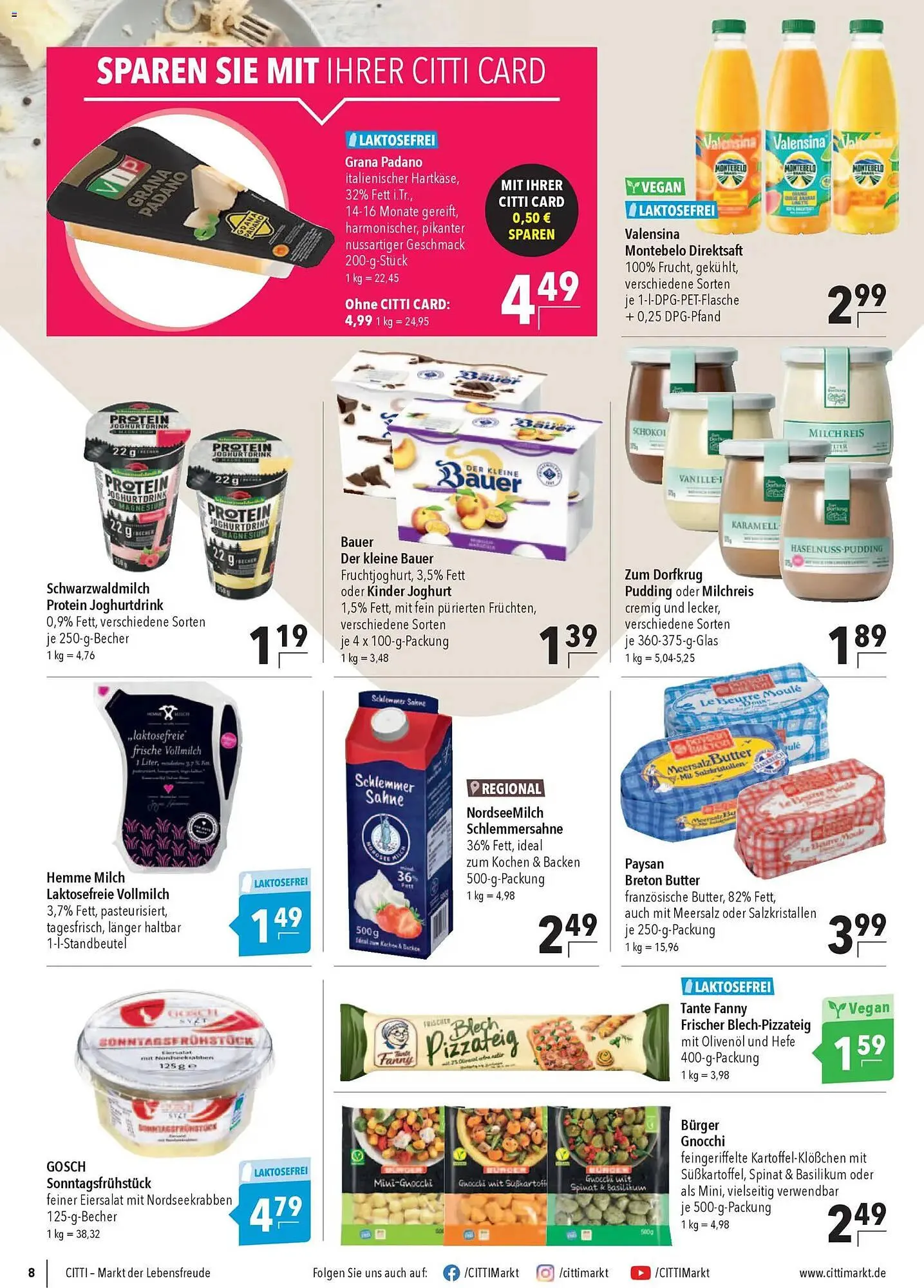 CITTI Markt Prospekt von 25. Februar bis 3. März 2026 - Prospekt seite 8