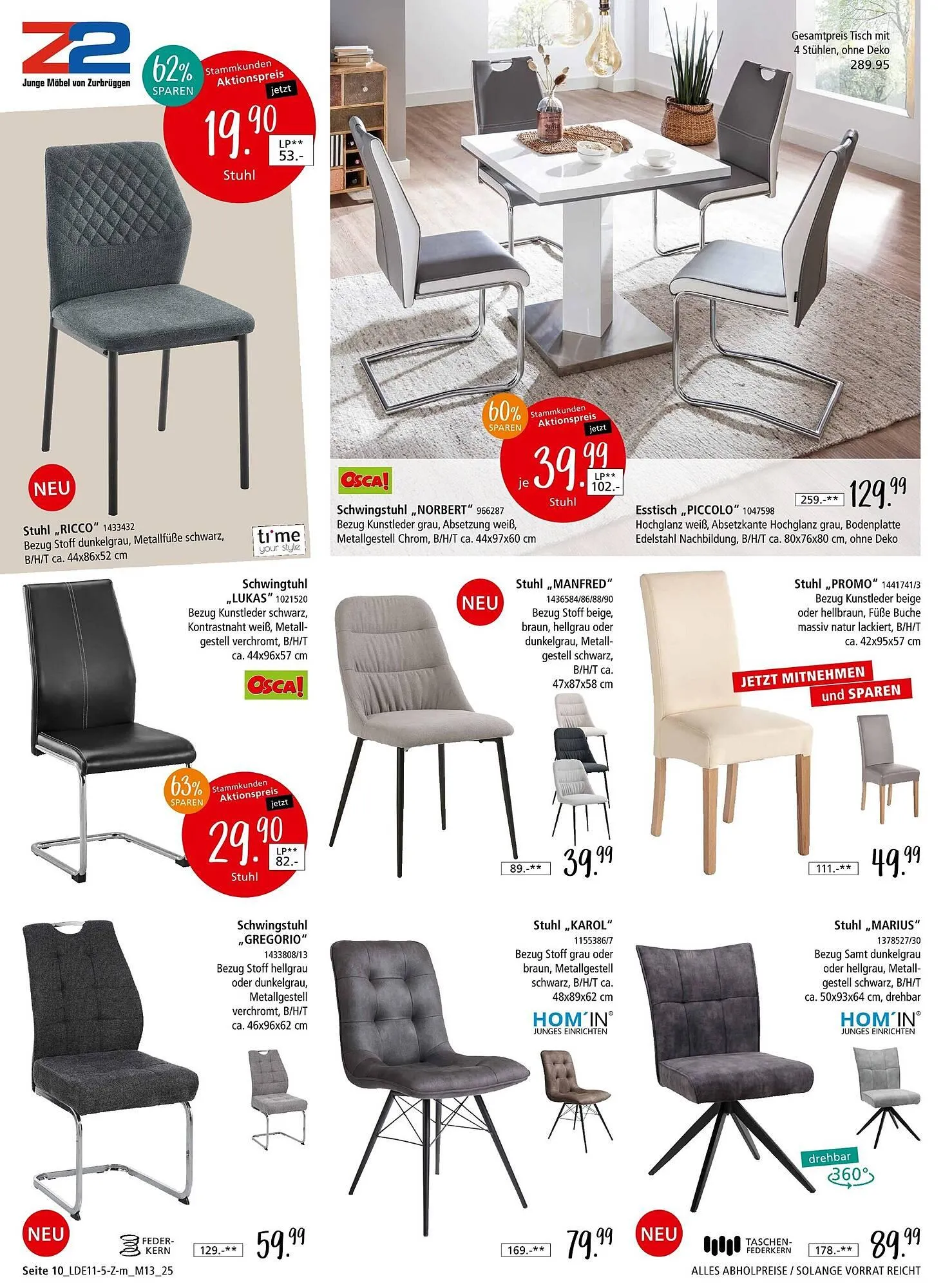 Zurbrüggen Prospekt von 8. November bis 13. Dezember 2025 - Prospekt seite 18