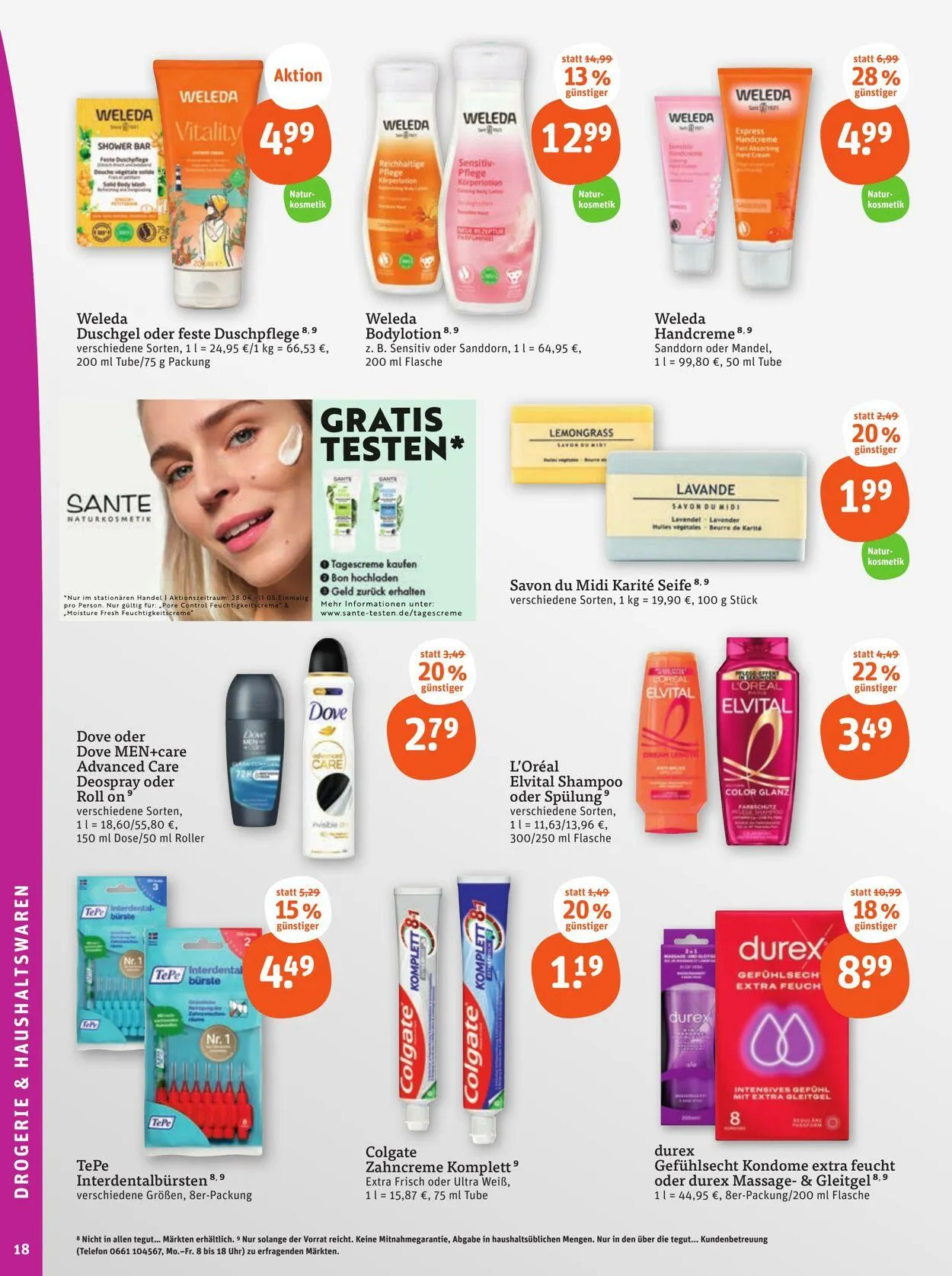 Tegut Aktueller Prospekt von 5. Mai bis 11. Mai 2025 - Prospekt seite 20