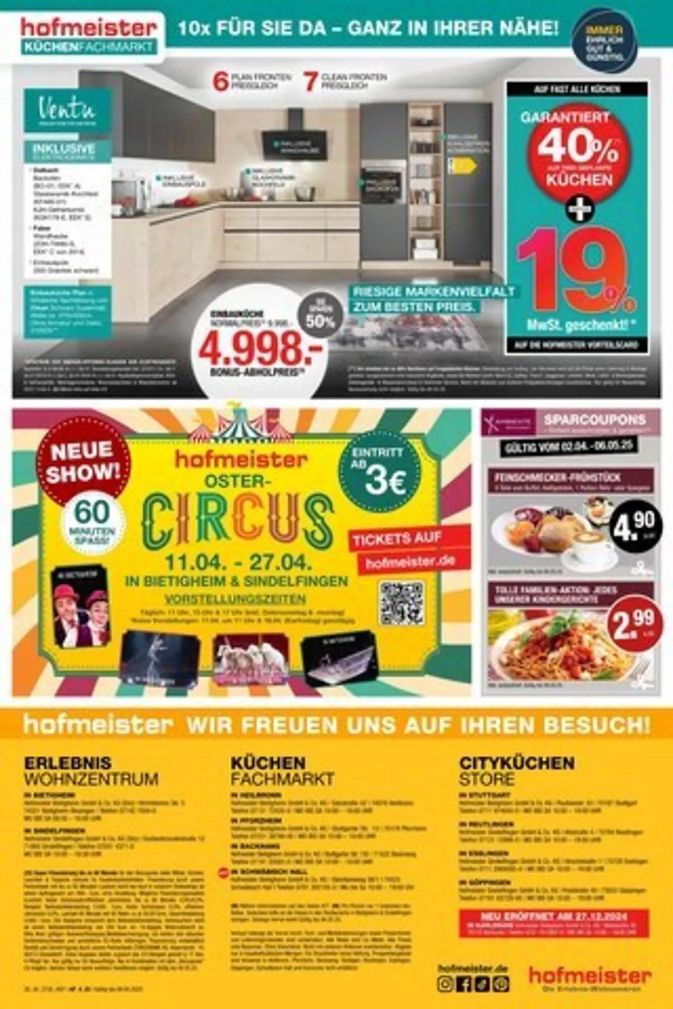 Hofmeister Prospekt von 2. April bis 17. April 2025 - Prospekt seite 8