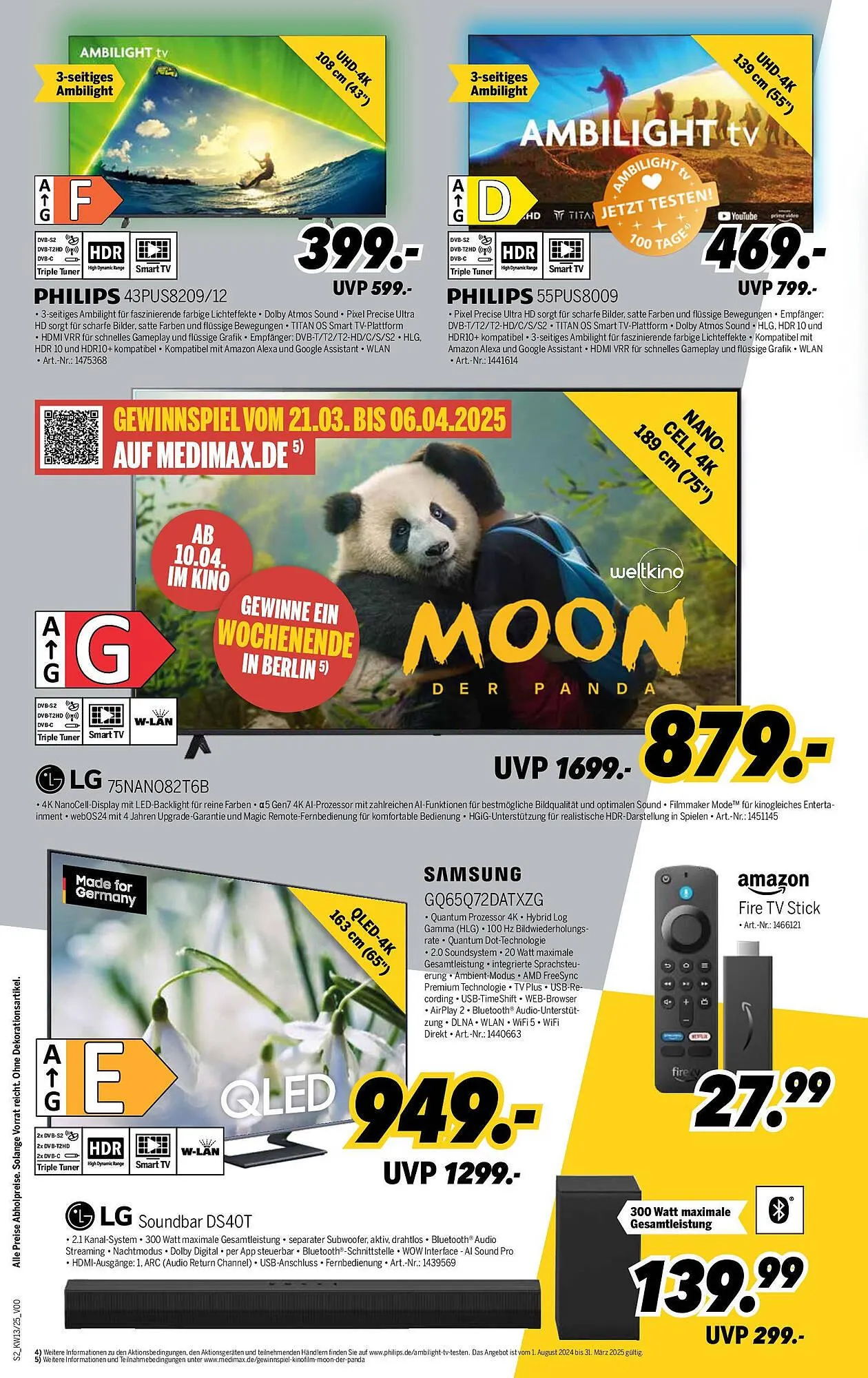 MEDIMAX Prospekt von 20. März bis 27. März 2025 - Prospekt seite 2