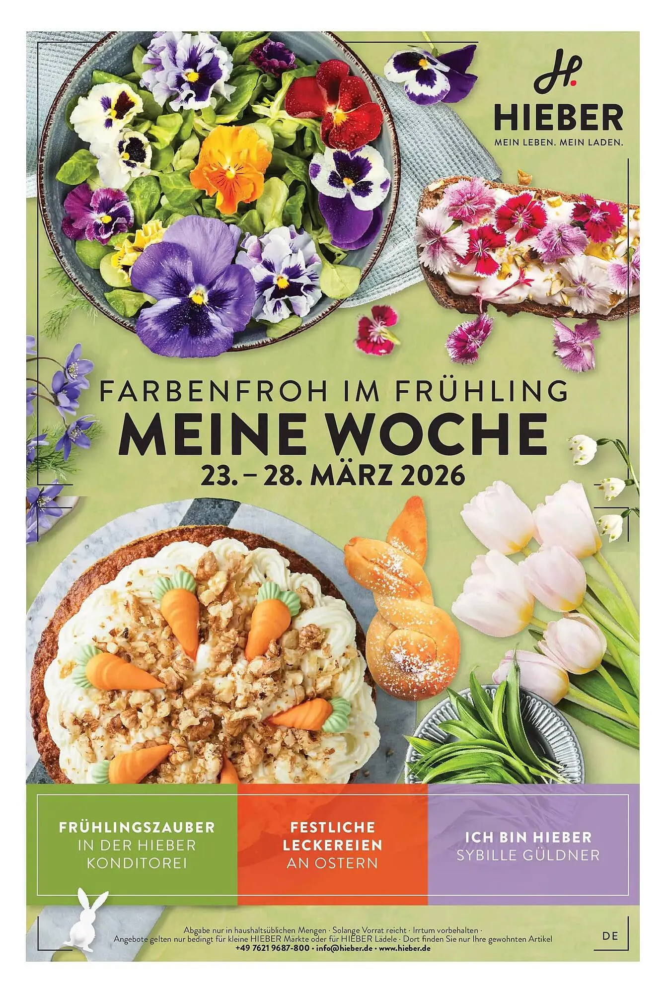 Hieber's Frische Center Prospekt von 22. März bis 28. März 2026 - Prospekt seite 1