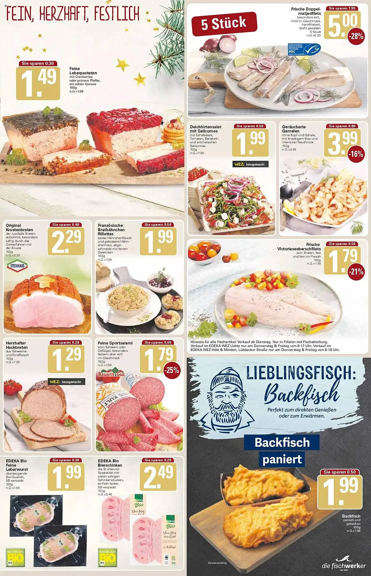 WEZ Prospekt von 8. Dezember bis 13. Dezember 2025 - Prospekt seite 5