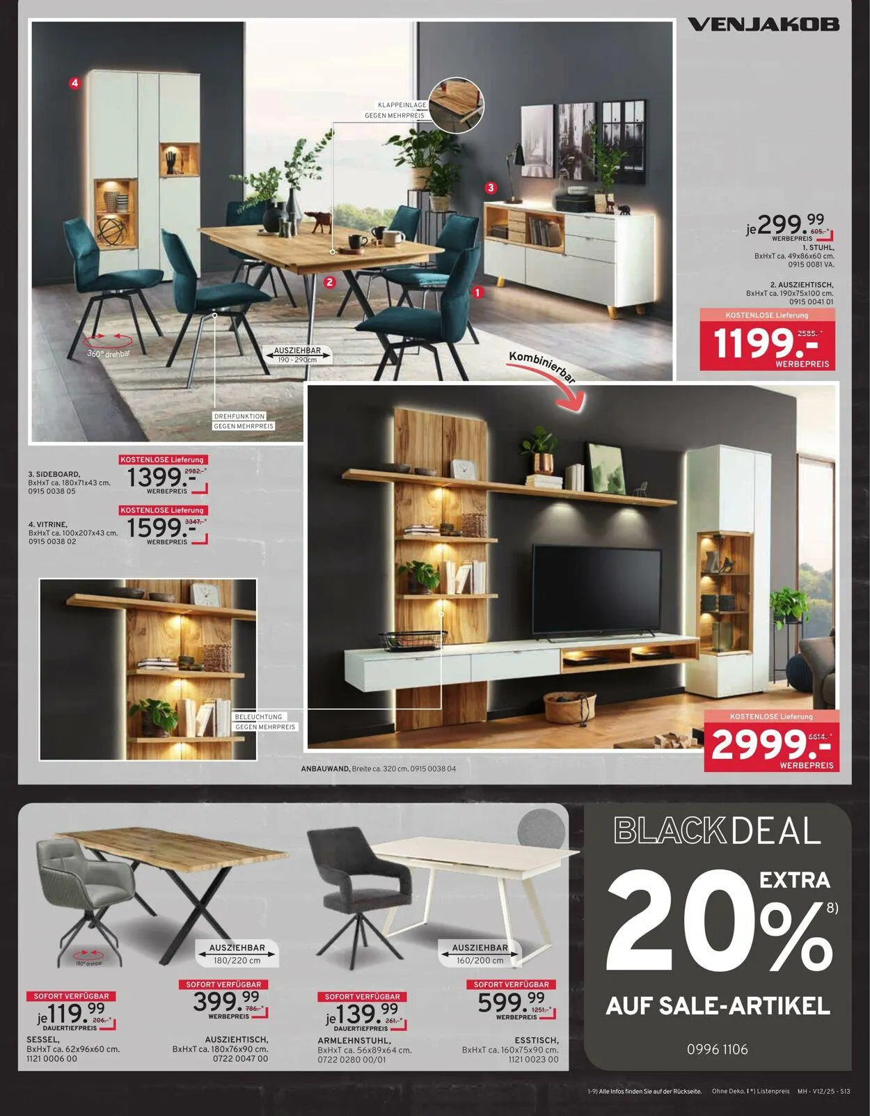 Möbel Heinrich Aktueller Prospekt von 17. November bis 7. Dezember 2025 - Prospekt seite 13