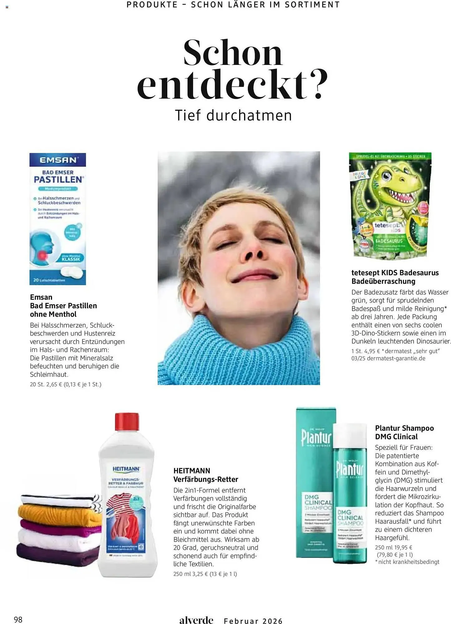 Dm drogerie Magazin von 1. Februar bis 28. Februar 2026 - Prospekt seite 98