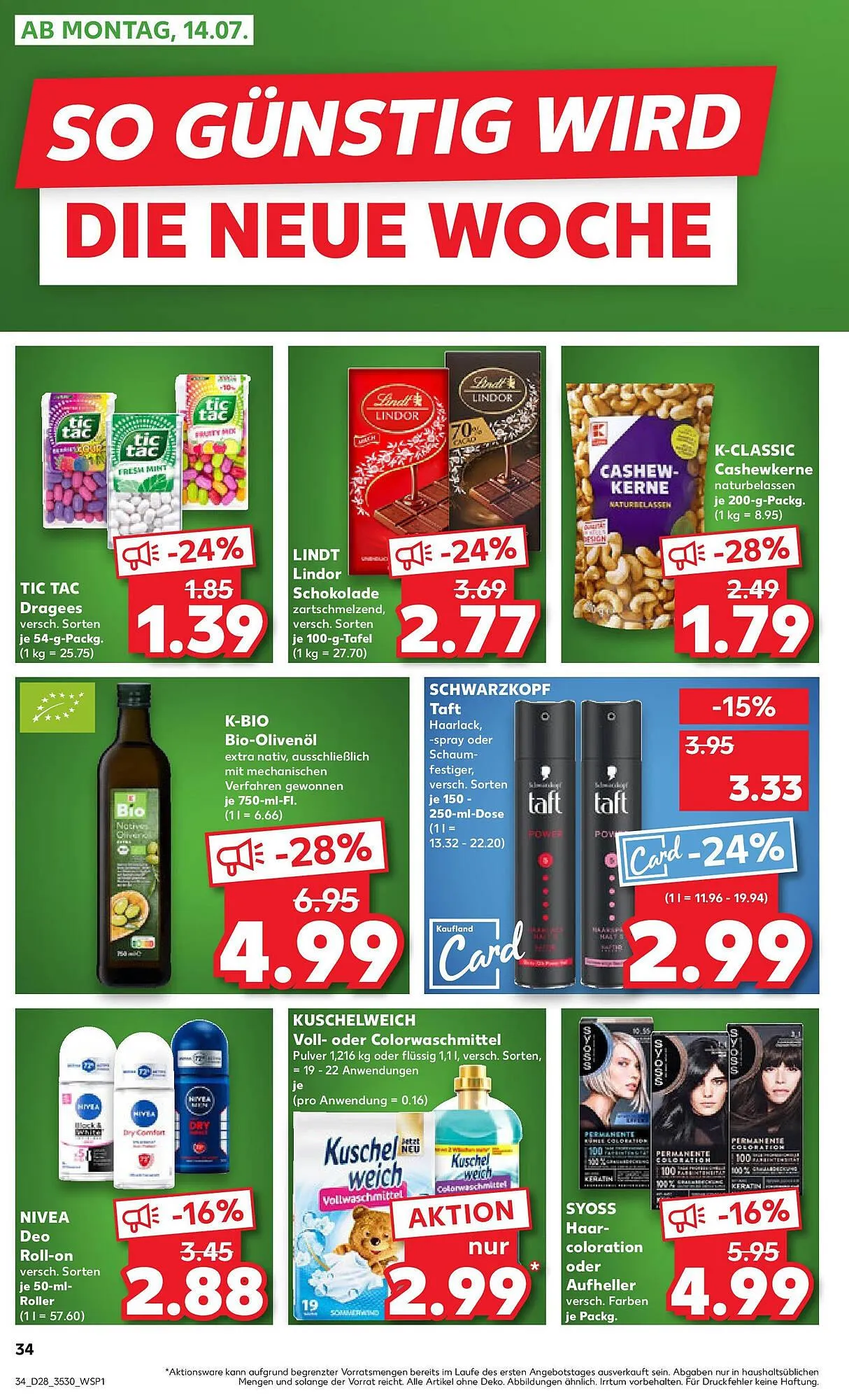 Kaufland Prospekt von 13. Juli bis 16. Juli 2025 - Prospekt seite 1