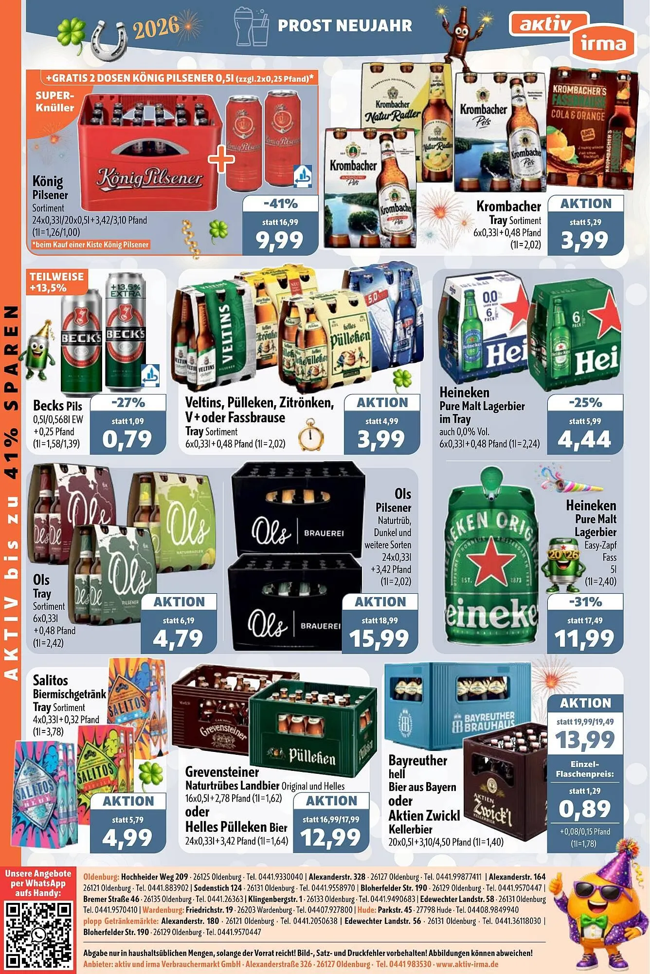 Aktiv Irma Prospekt von 29. Dezember bis 31. Dezember 2025 - Prospekt seite 16