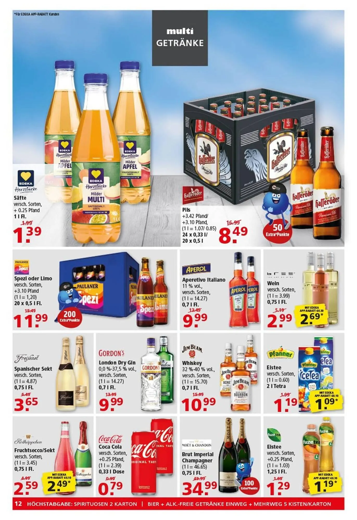 Multi Markt Prospekt von 14. April bis 19. April 2025 - Prospekt seite 12