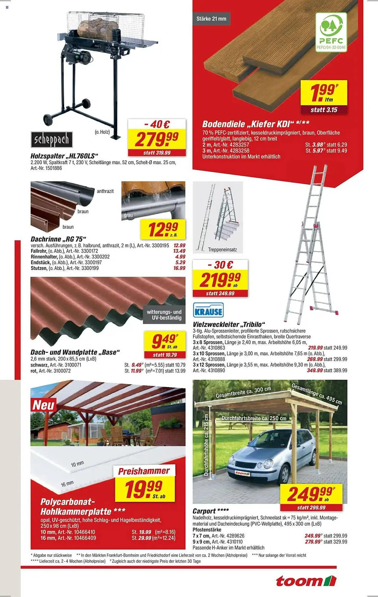 Toom Baumarkt Prospekt von 11. Oktober bis 17. Oktober 2025 - Prospekt seite 3