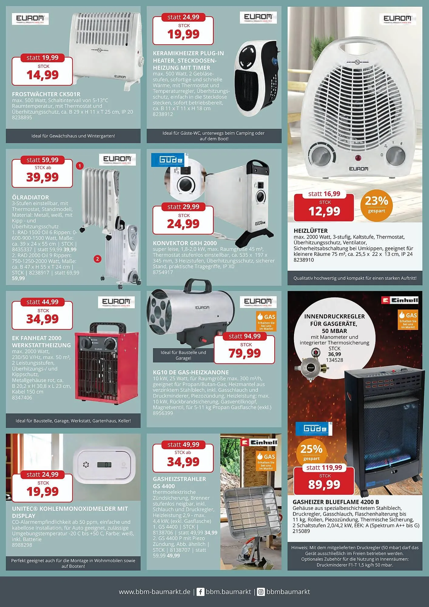BBM Baumarkt Prospekt von 13. Januar bis 18. Januar 2025 - Prospekt seite 4