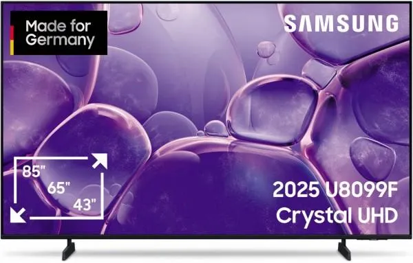 Samsung GU55U8099FU 138 cm (55") Crystal UHD Smart TV schwarz