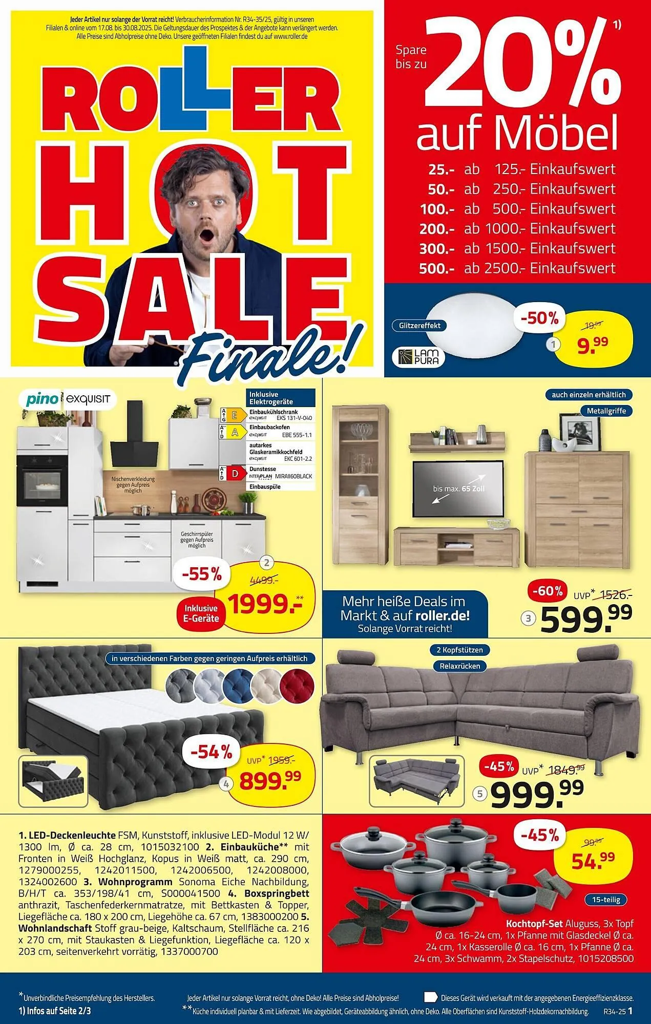 ROLLER Prospekt von 17. August bis 30. August 2025 - Prospekt seite 3