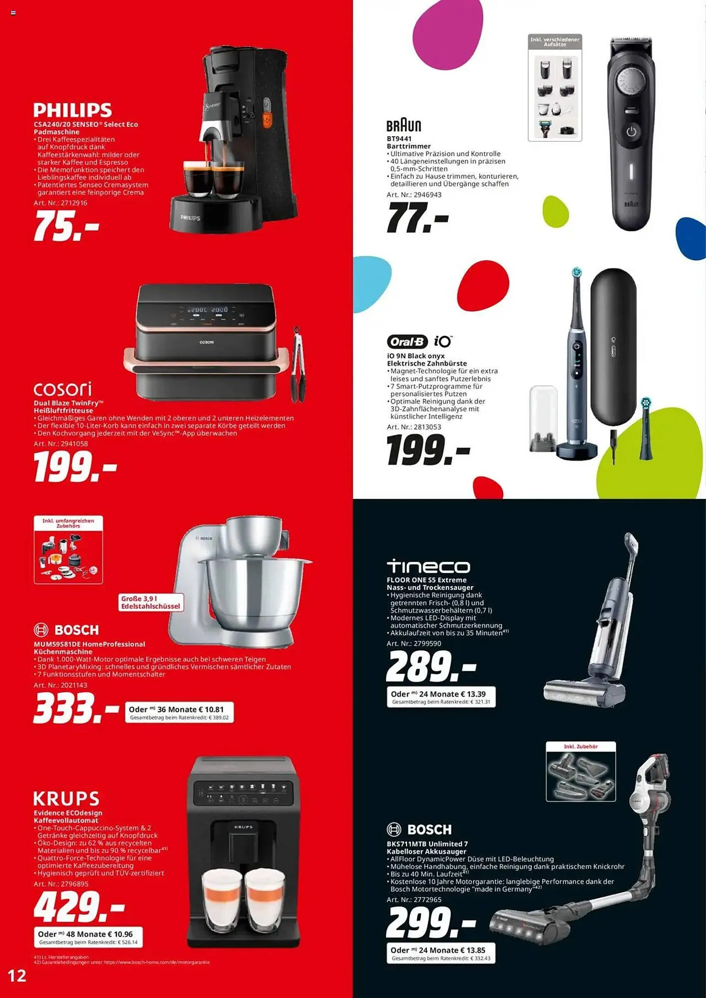 Saturn Prospekt von 7. April bis 22. April 2025 - Prospekt seite 12