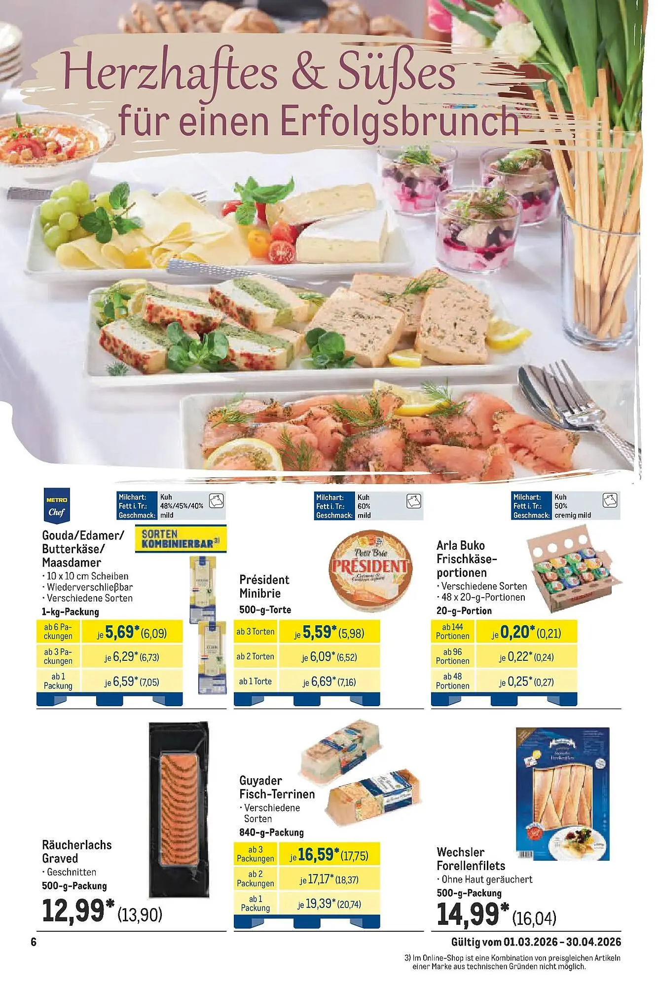 METRO Prospekt von 22. März bis 28. März 2026 - Prospekt seite 6