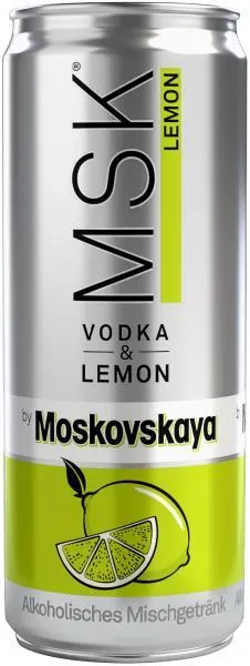 Moskovskaya MSK Vodka & Lemon (Einweg)