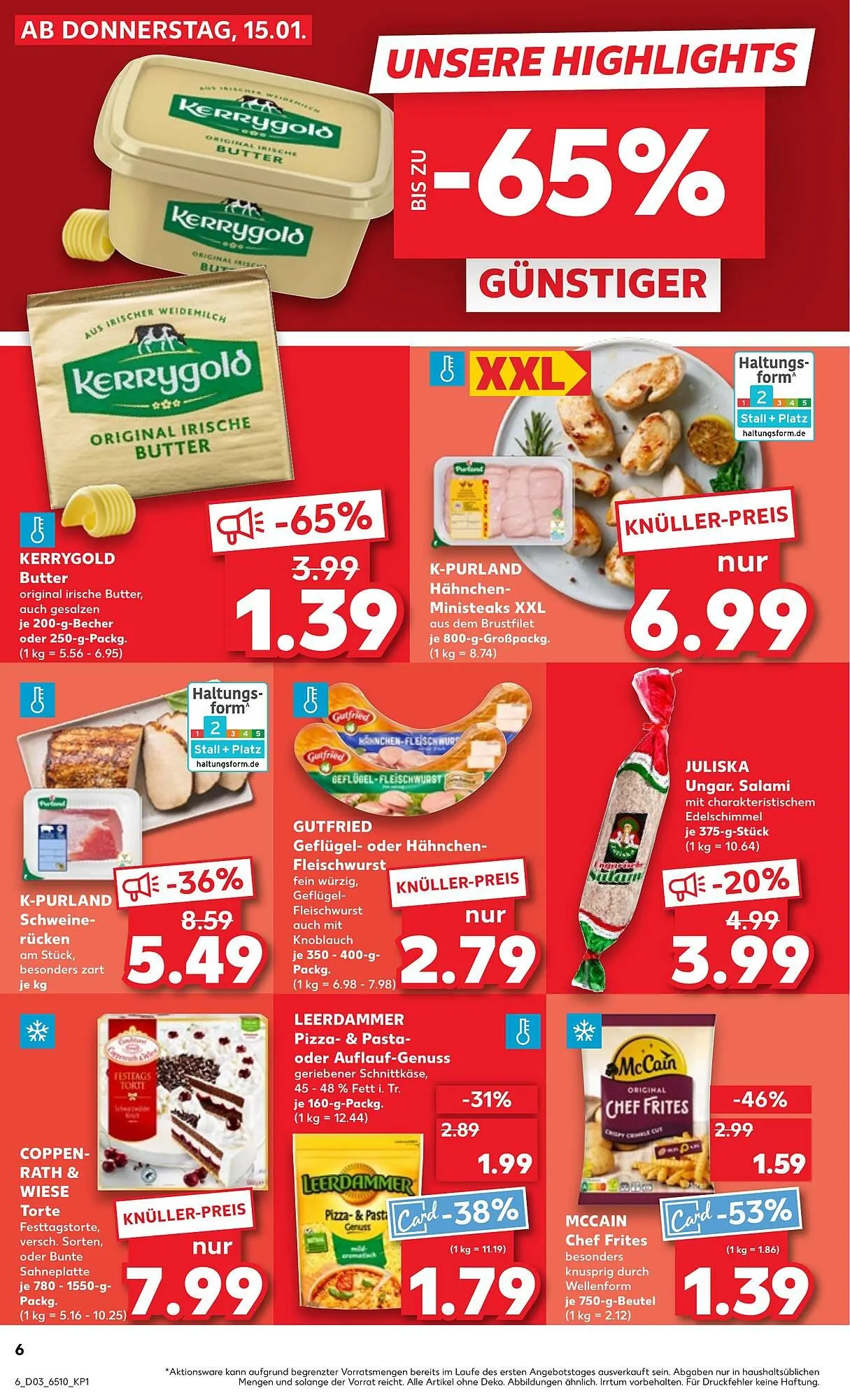 Kaufland Prospekt von 15. Januar bis 21. Januar 2026 - Prospekt seite 6