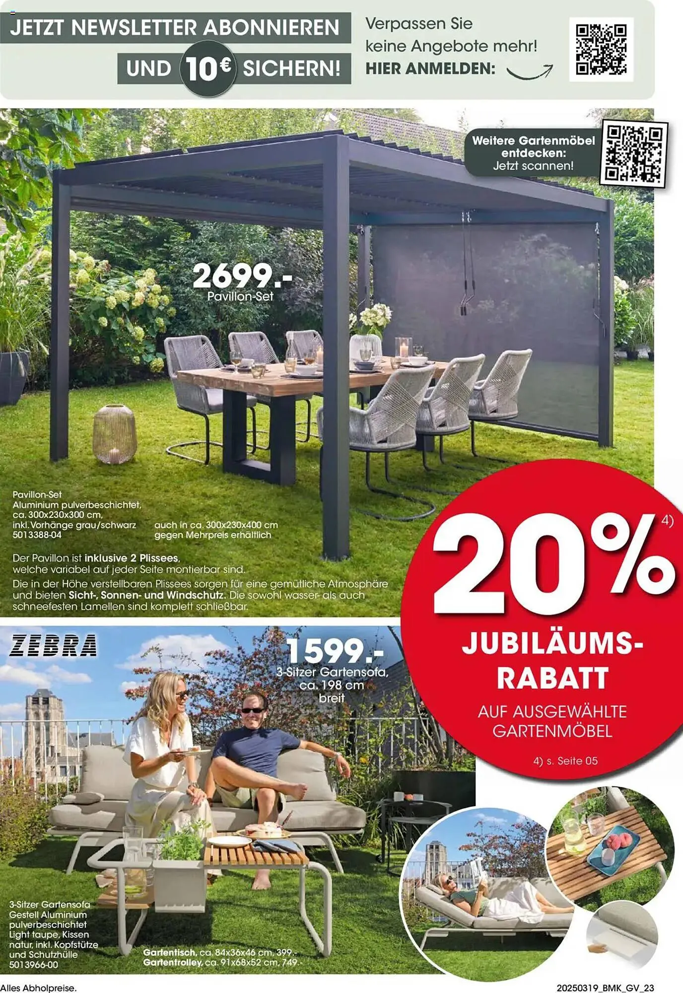 Möbel Martin Prospekt von 19. März bis 8. April 2025 - Prospekt seite 23