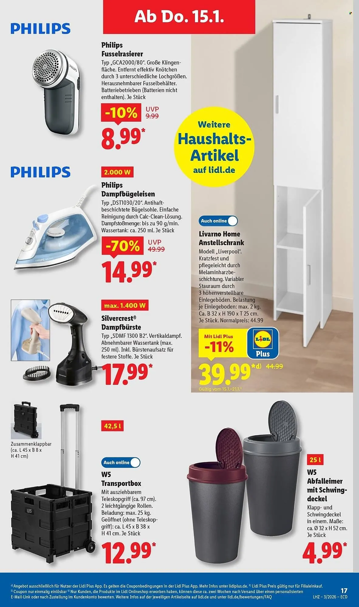 Lidl Prospekt von 12. Januar bis 17. Januar 2026 - Prospekt seite 15