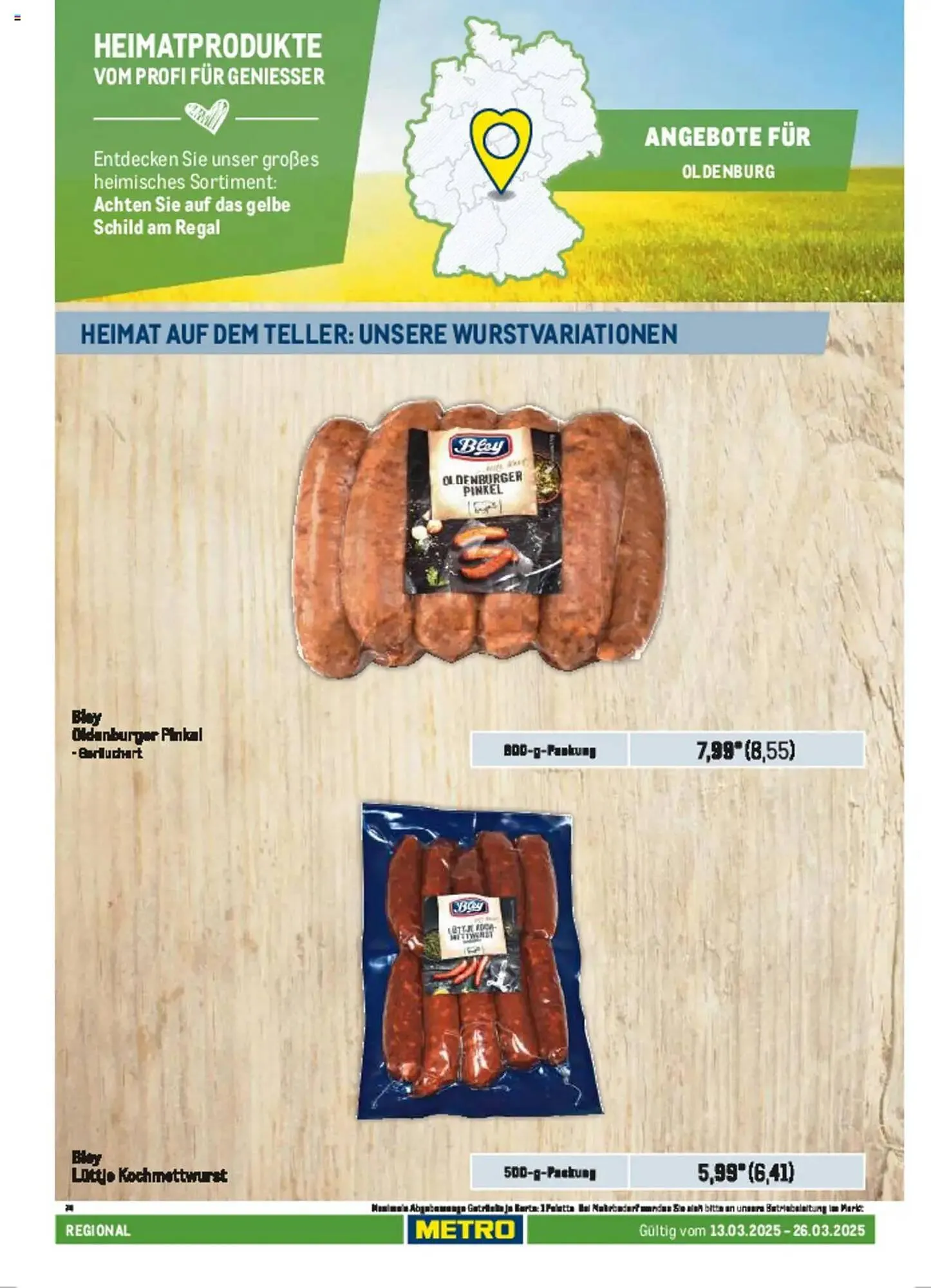 METRO Prospekt von 13. März bis 26. März 2025 - Prospekt seite 42