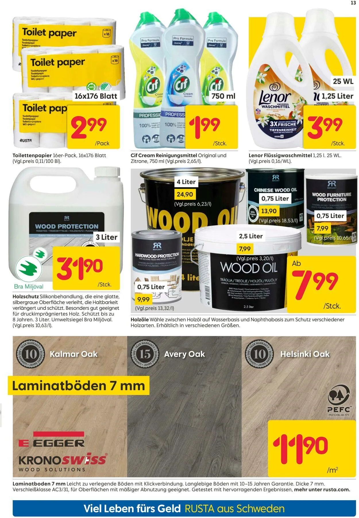 Rusta Aktueller Prospekt von 22. Mai bis 5. Juni 2025 - Prospekt seite 13