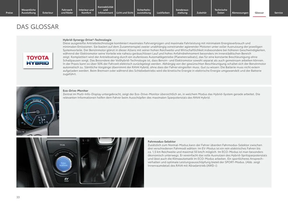 Toyota RAV4 von 4. Juni bis 4. Juni 2025 - Prospekt seite 33