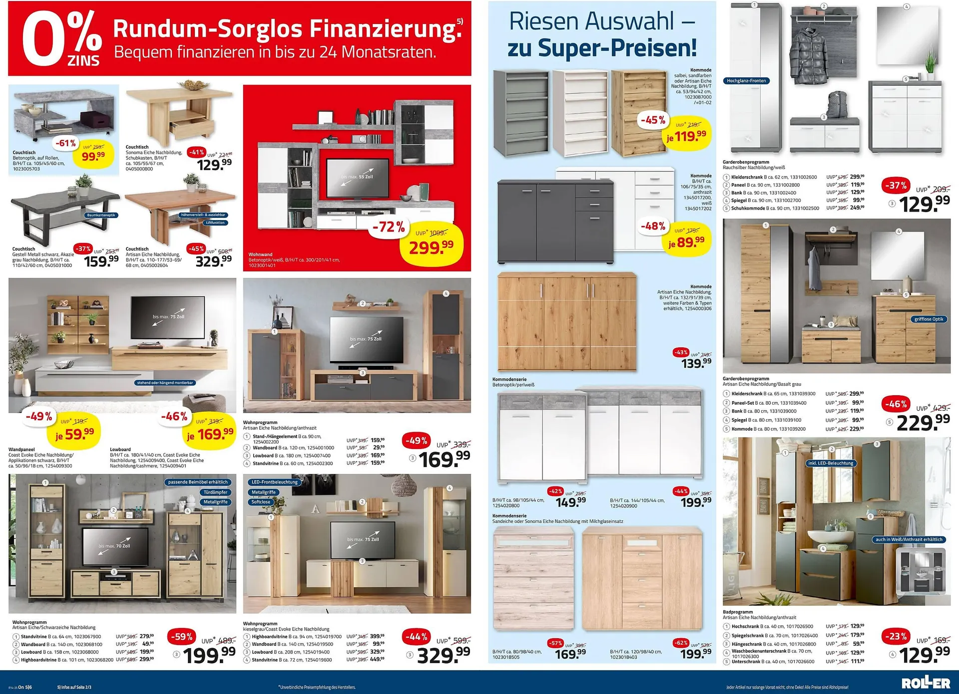 ROLLER Prospekt von 31. März bis 5. April 2025 - Prospekt seite 6