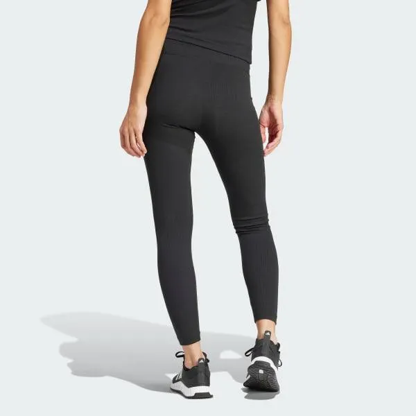 Ribbed High-Waist 7/8 Tights (Maternity)